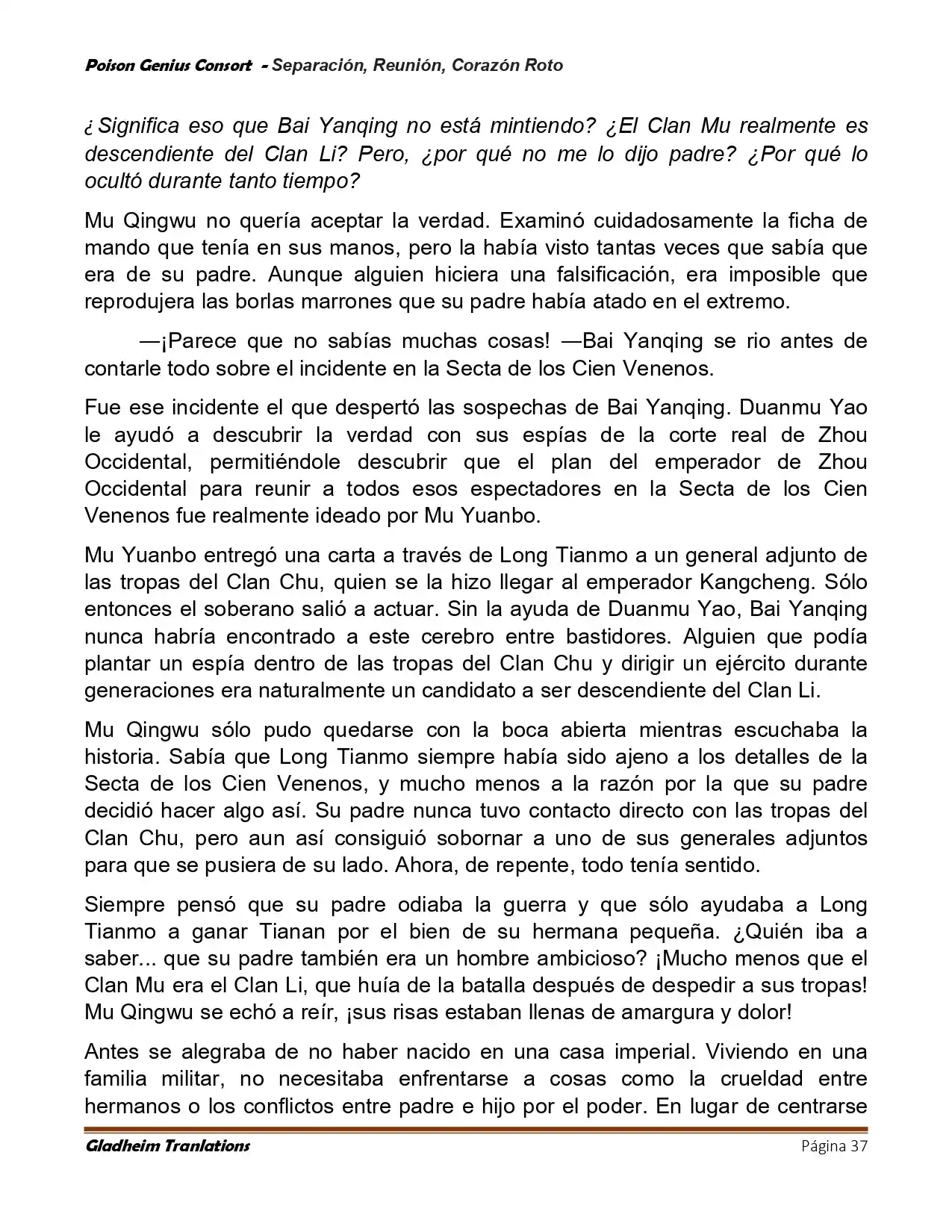 Poison Genious Consort (Novela) - Capítulo 427 - Página 21 - LectorTMOo