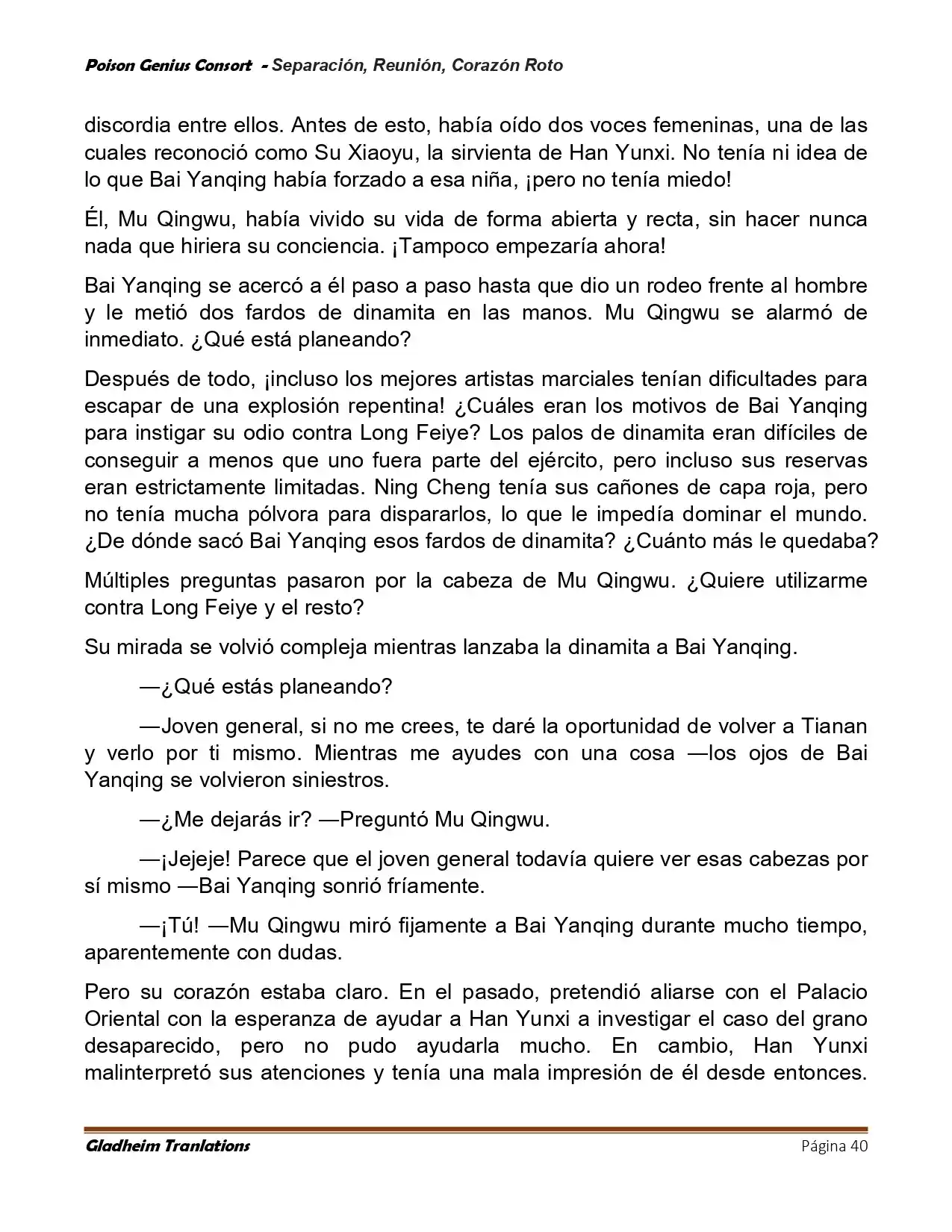 Poison Genious Consort (Novela) - Capítulo 427 - Página 24 - LectorTMOo