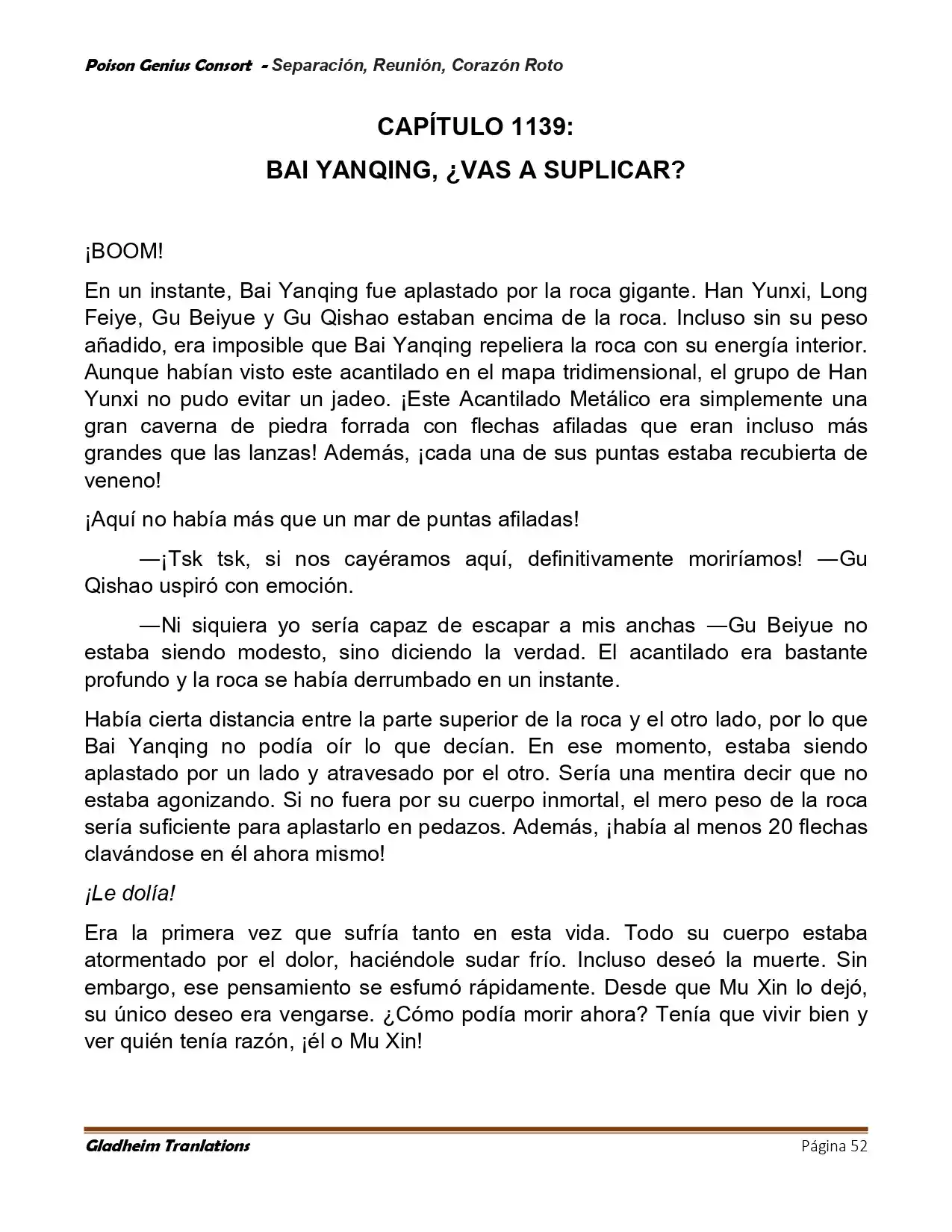 Poison Genious Consort (Novela) - Capítulo 427 - Página 33 - LectorTMOo