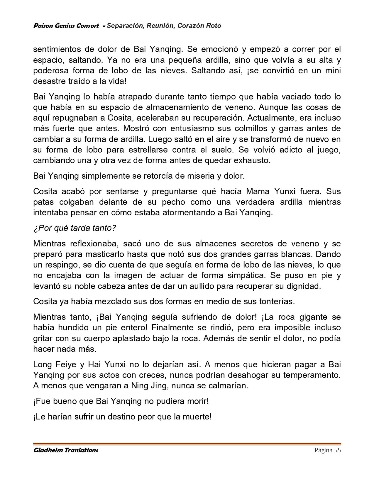Poison Genious Consort (Novela) - Capítulo 427 - Página 36 - LectorTMOo