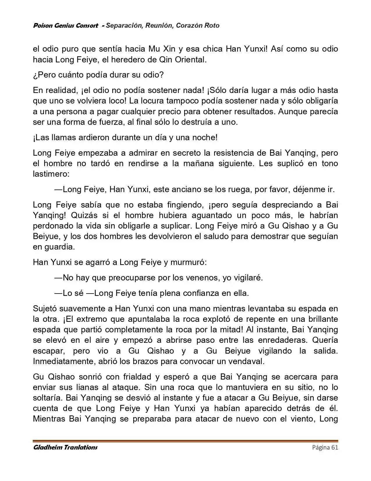 Poison Genious Consort (Novela) - Capítulo 427 - Página 42 - LectorTMOo