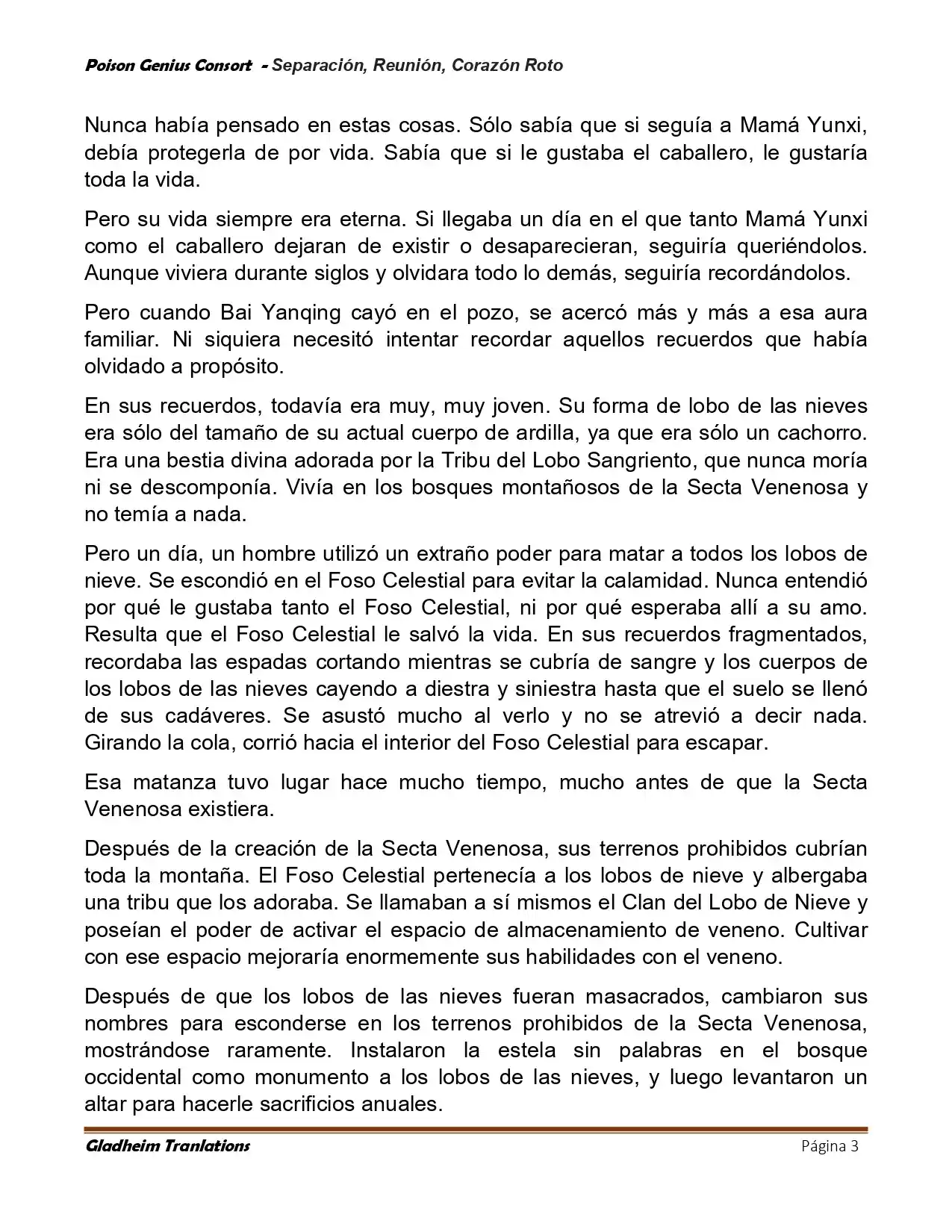Poison Genious Consort (Novela) - Capítulo 428 - Página 3 - LectorTMOo