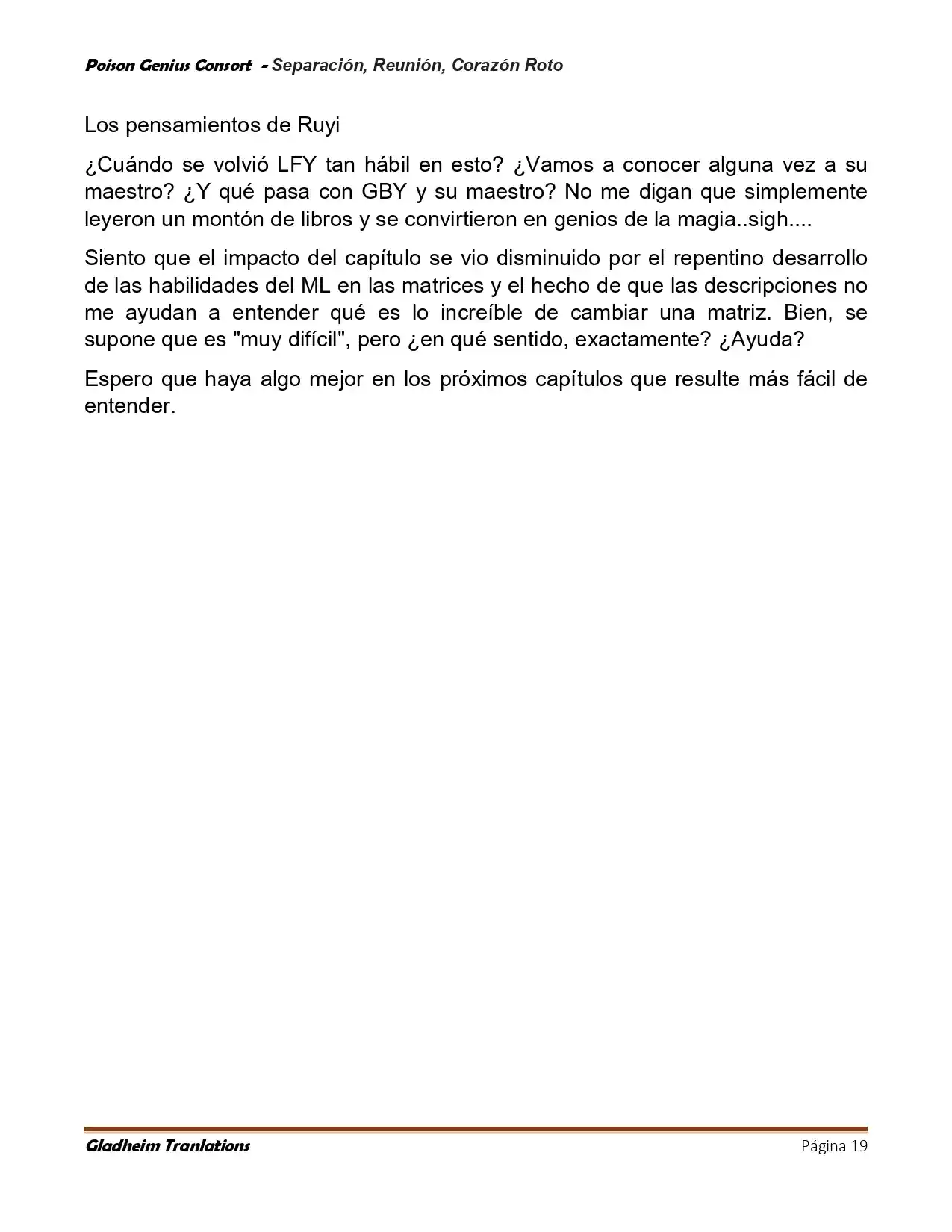 Poison Genious Consort (Novela) - Capítulo 428 - Página 19 - LectorTMOo