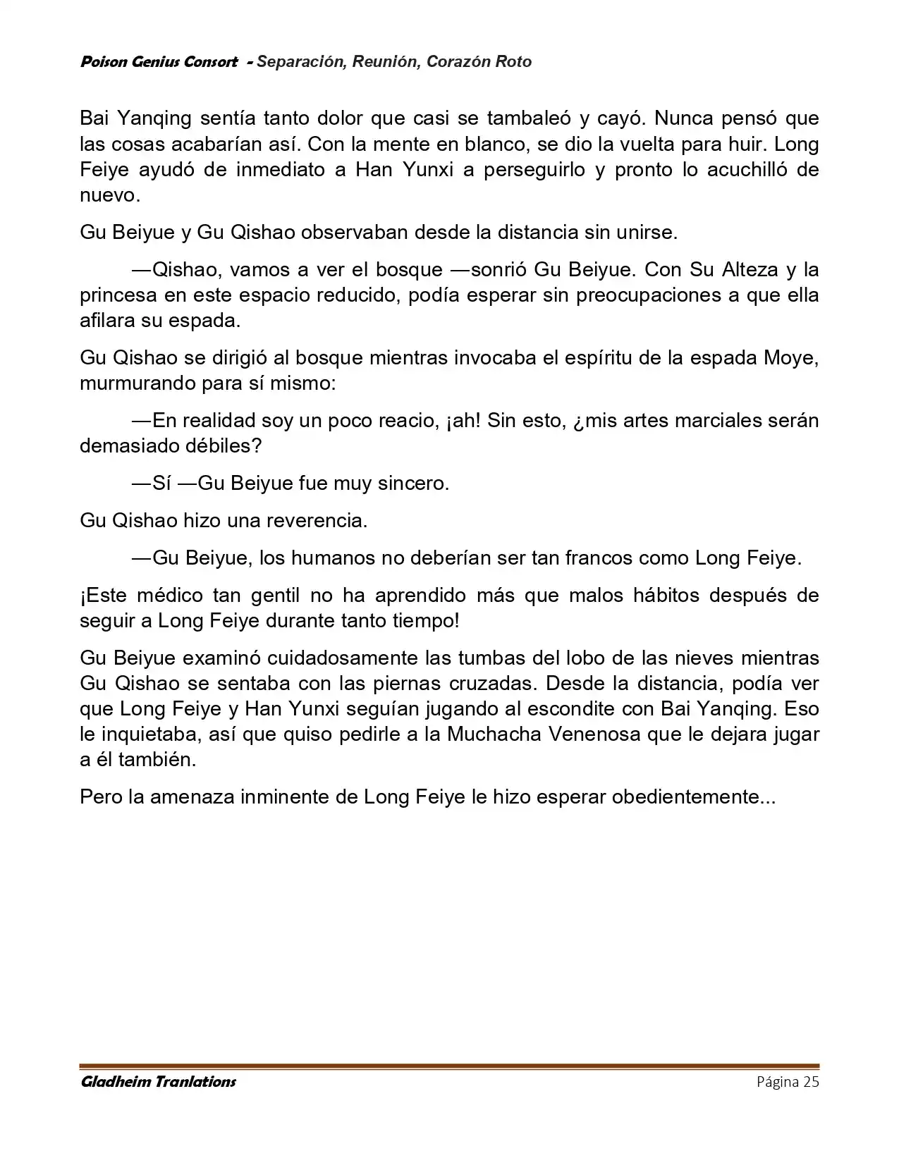 Poison Genious Consort (Novela) - Capítulo 428 - Página 25 - LectorTMOo