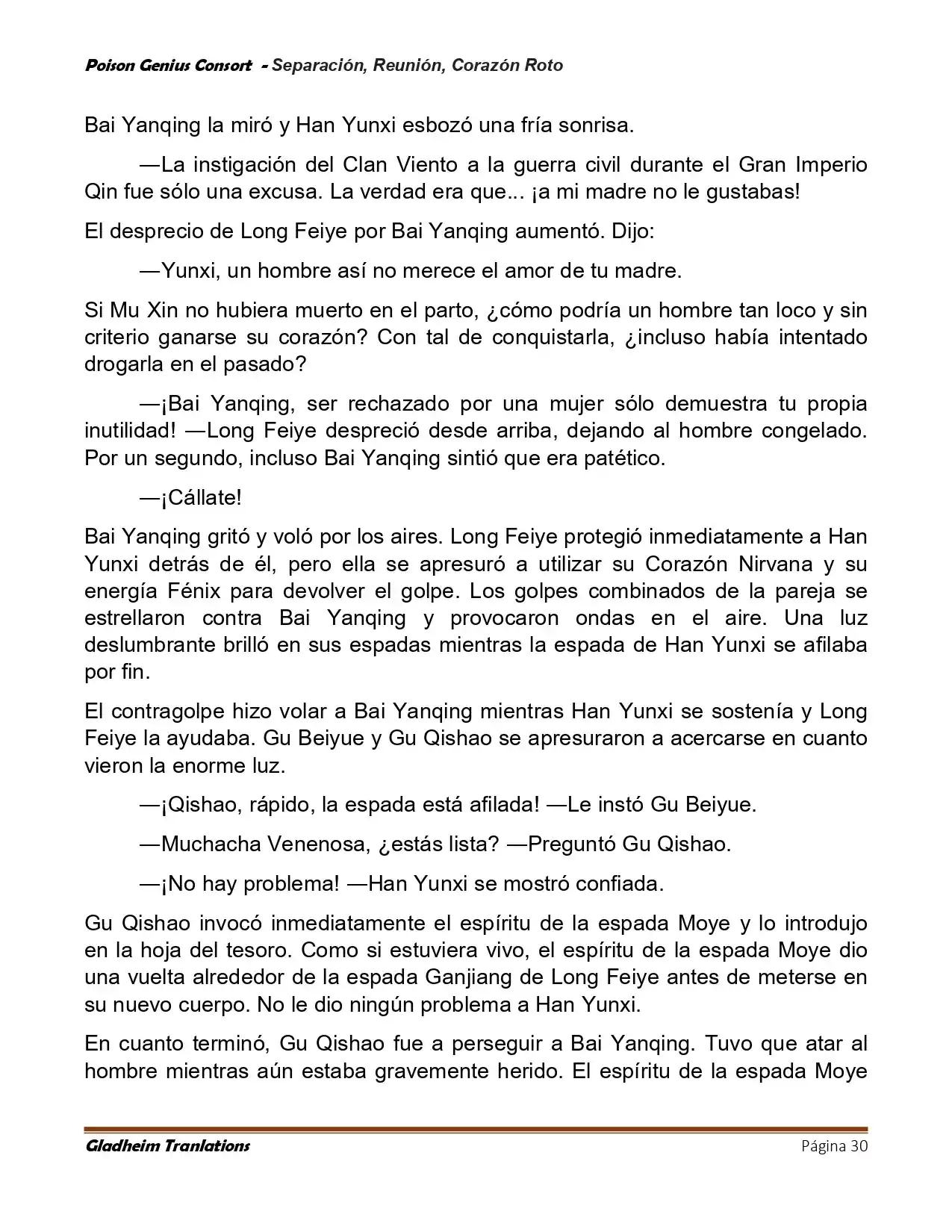 Poison Genious Consort (Novela) - Capítulo 428 - Página 30 - LectorTMOo