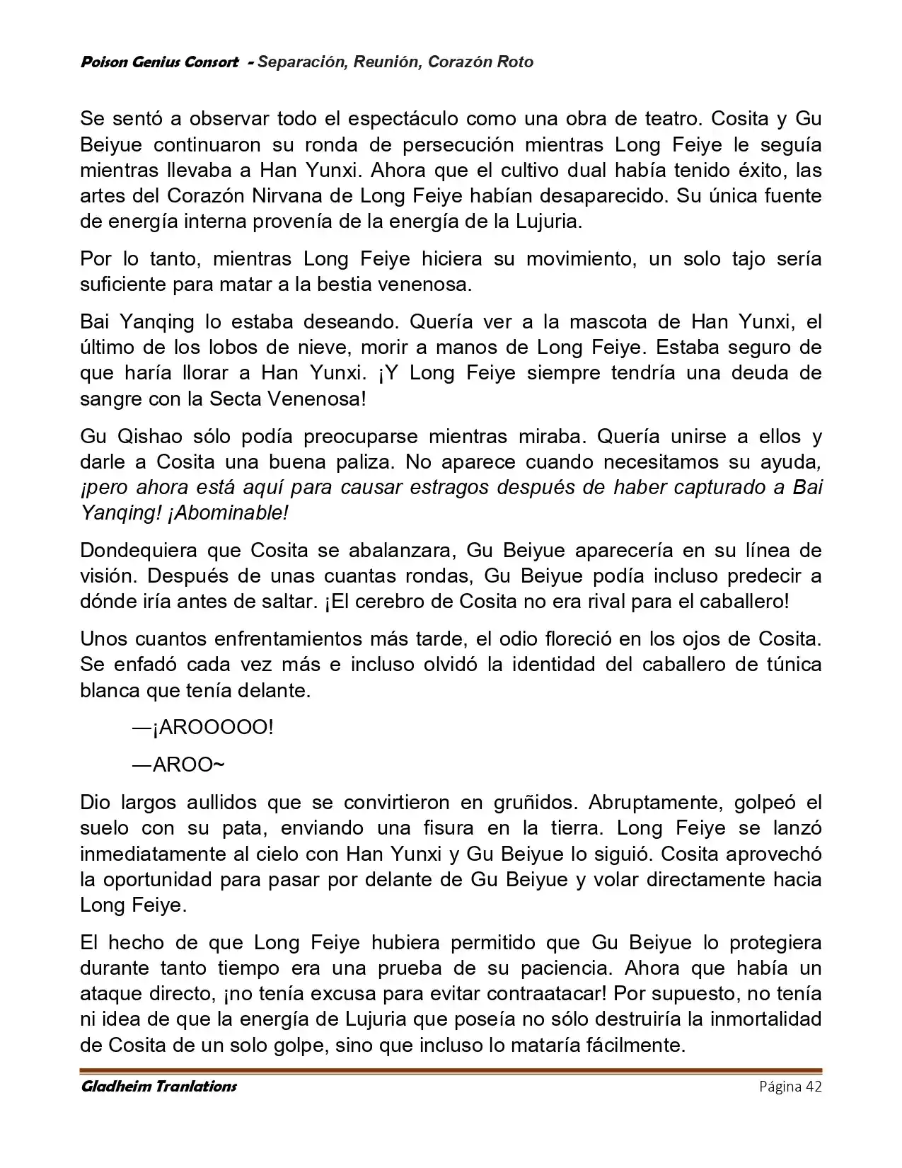 Poison Genious Consort (Novela) - Capítulo 428 - Página 42 - LectorTMOo