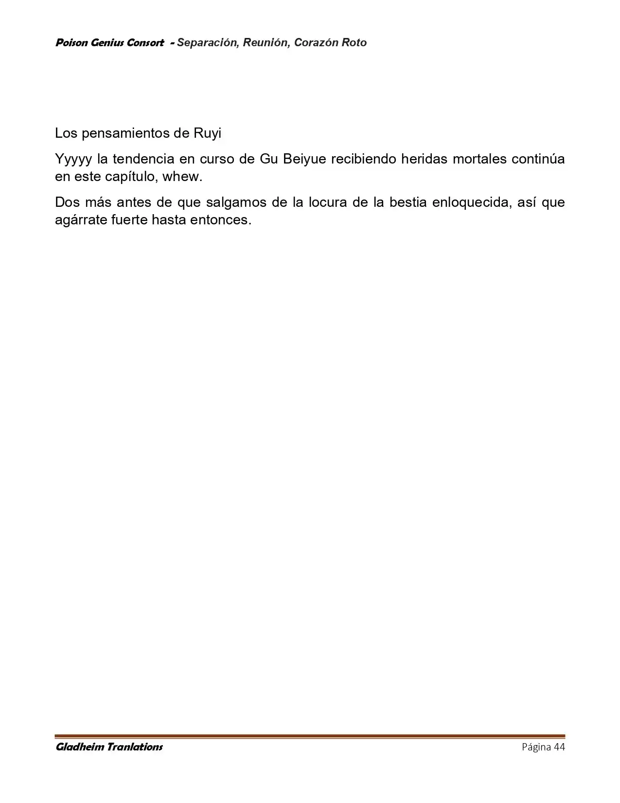 Poison Genious Consort (Novela) - Capítulo 428 - Página 44 - LectorTMOo