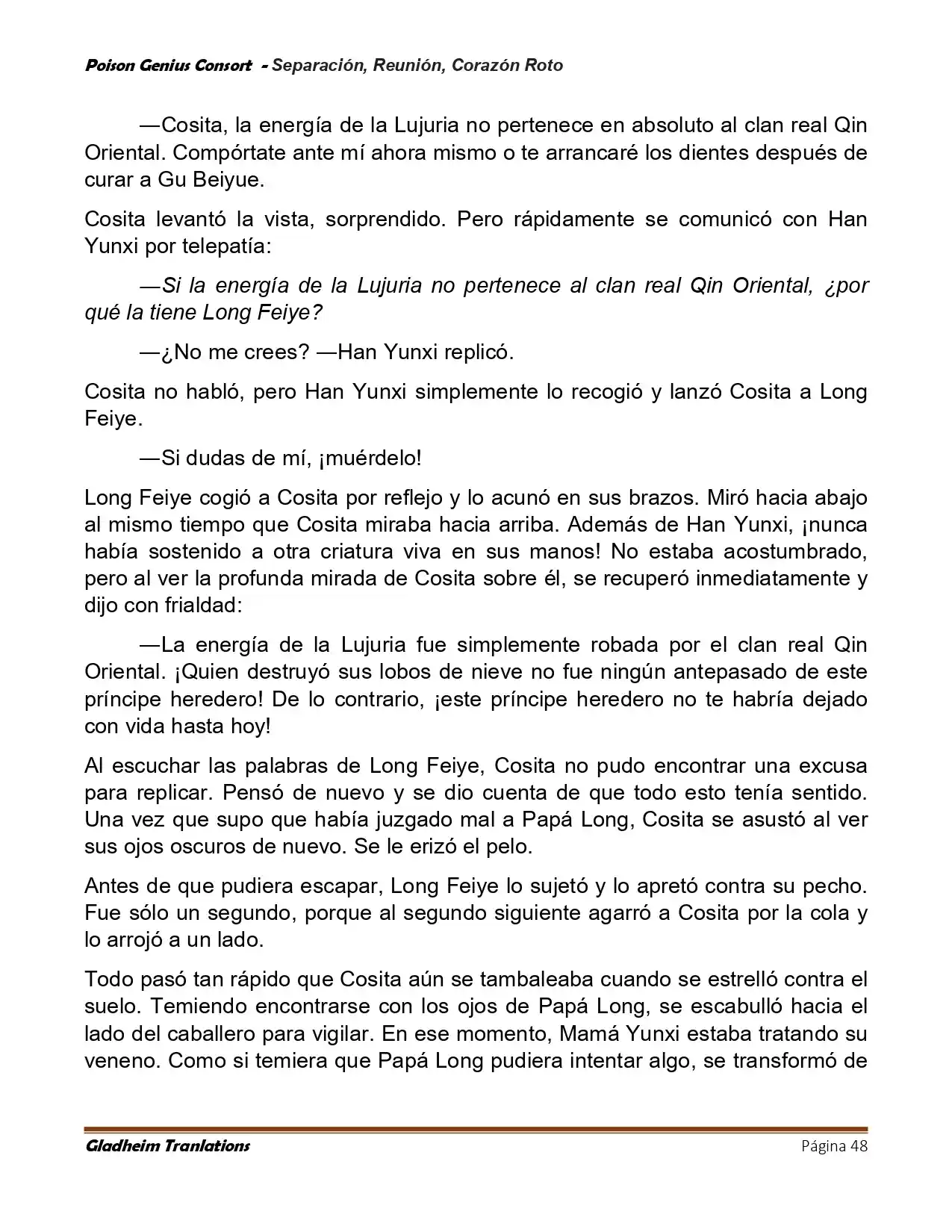 Poison Genious Consort (Novela) - Capítulo 428 - Página 48 - LectorTMOo