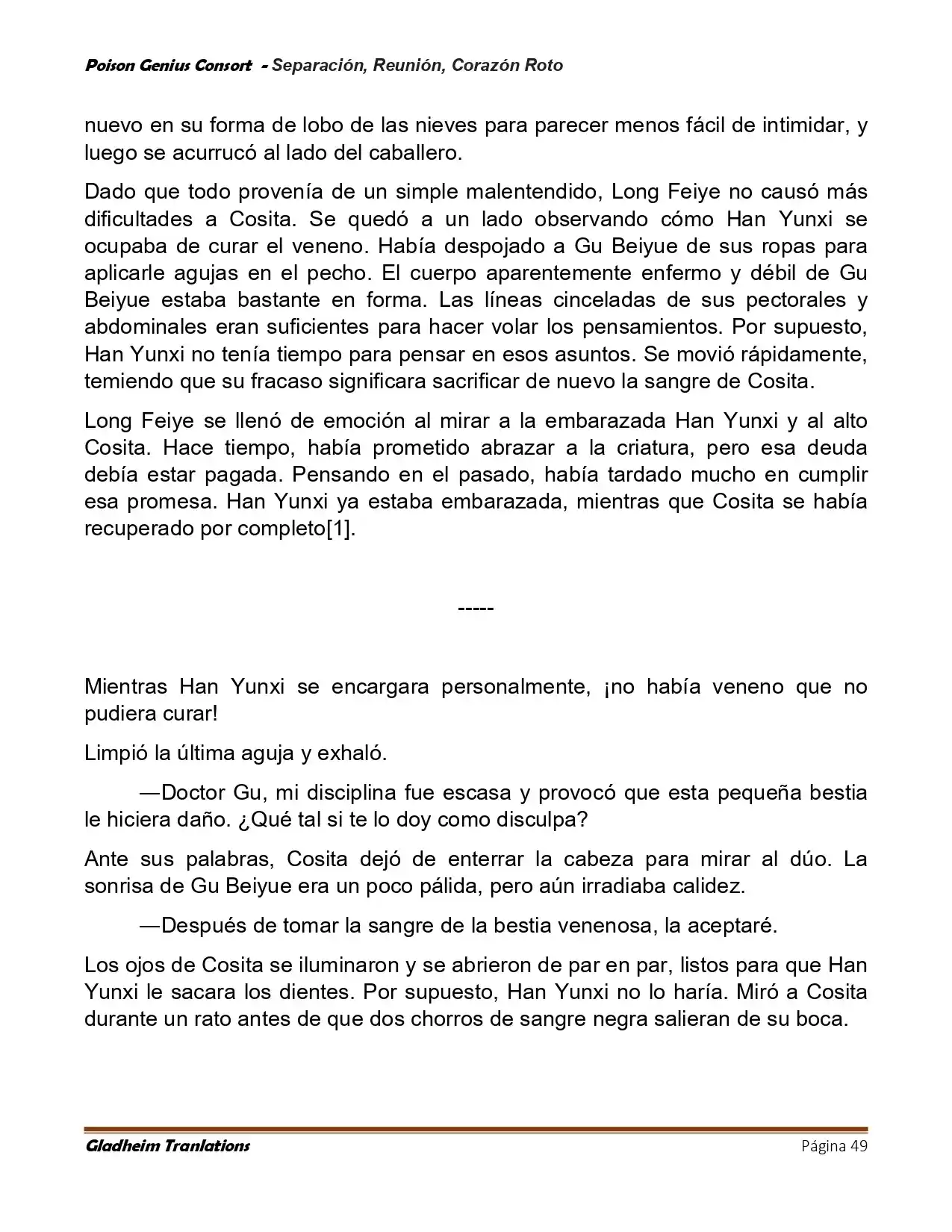 Poison Genious Consort (Novela) - Capítulo 428 - Página 49 - LectorTMOo
