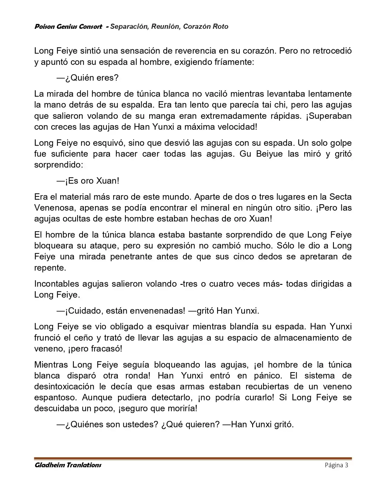 Poison Genious Consort (Novela) - Capítulo 429 - Página 3 - LectorTMOo