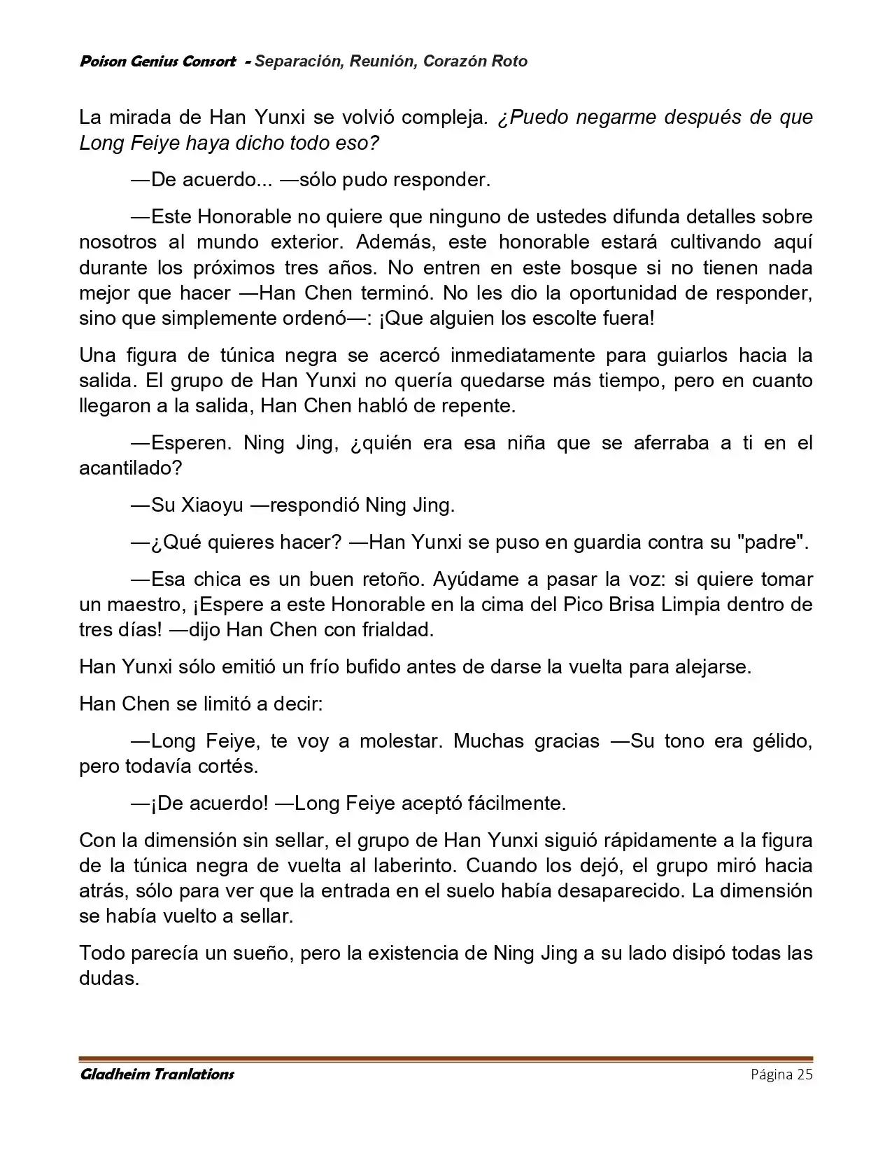 Poison Genious Consort (Novela) - Capítulo 429 - Página 25 - LectorTMOo