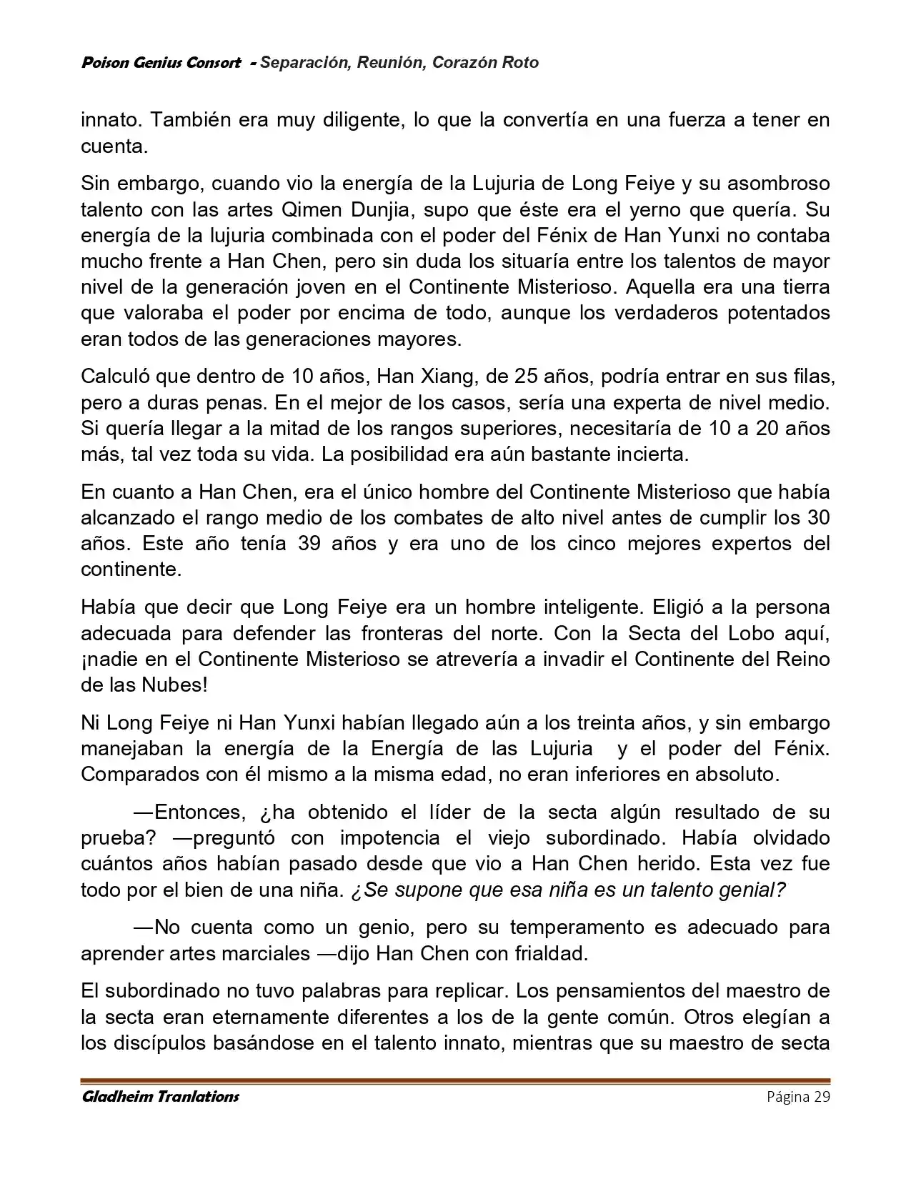 Poison Genious Consort (Novela) - Capítulo 429 - Página 29 - LectorTMOo