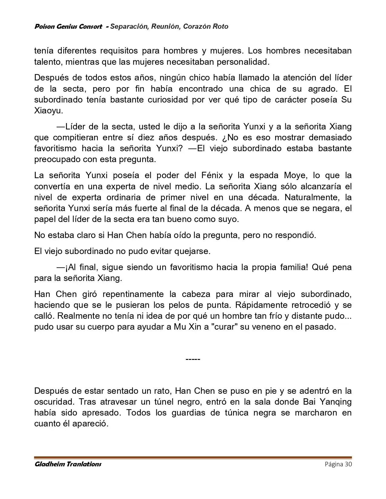 Poison Genious Consort (Novela) - Capítulo 429 - Página 30 - LectorTMOo