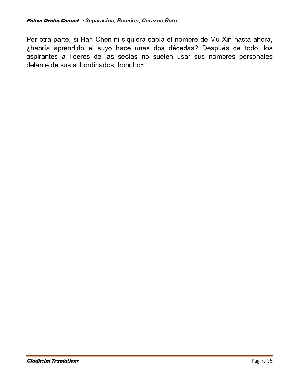 Poison Genious Consort (Novela) - Capítulo 429 - Página 35 - LectorTMOo