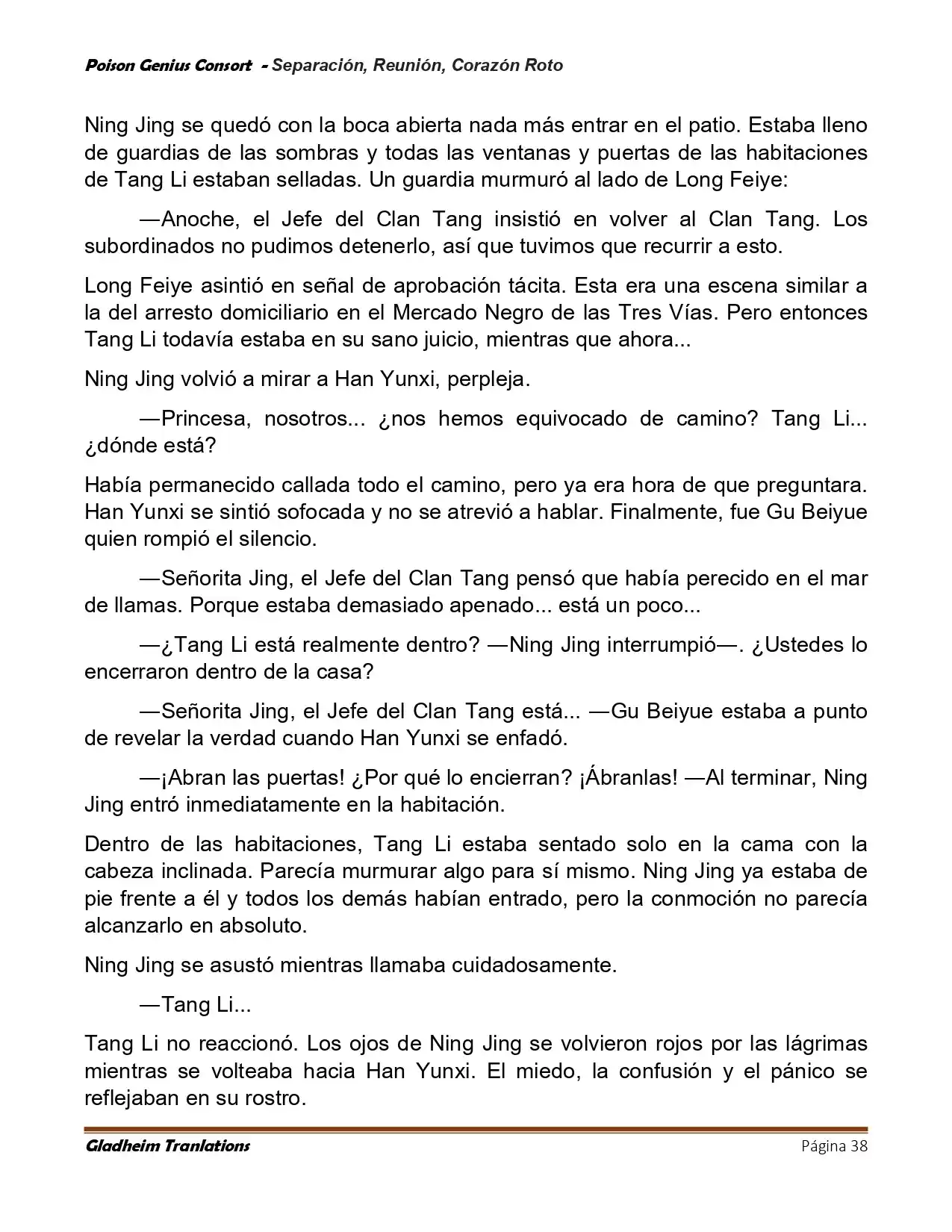 Poison Genious Consort (Novela) - Capítulo 429 - Página 38 - LectorTMOo