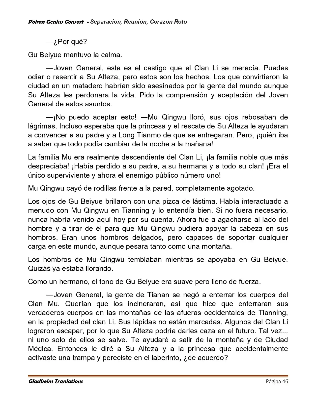Poison Genious Consort (Novela) - Capítulo 429 - Página 46 - LectorTMOo