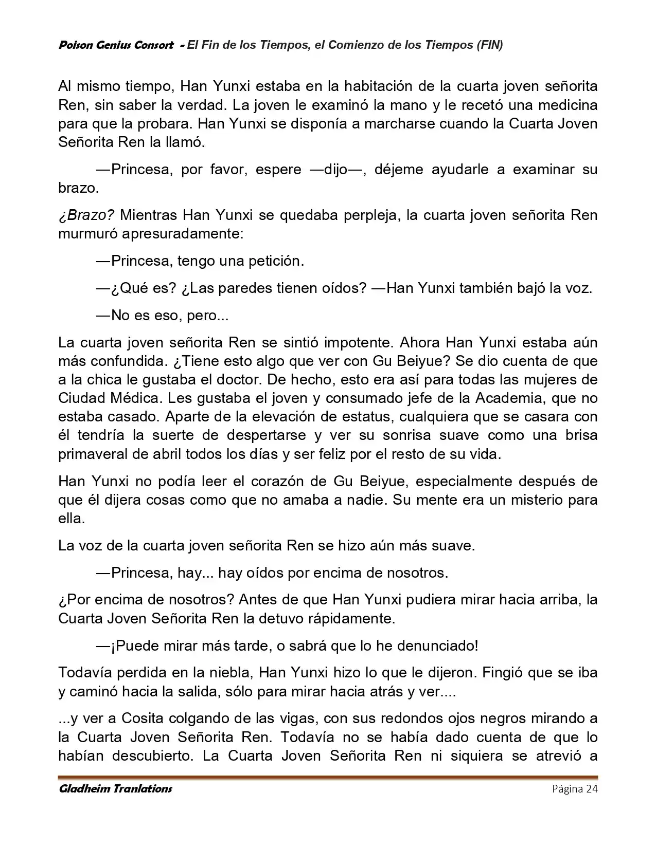 Poison Genious Consort (Novela) - Capítulo 430 - Página 24 - LectorTMOo