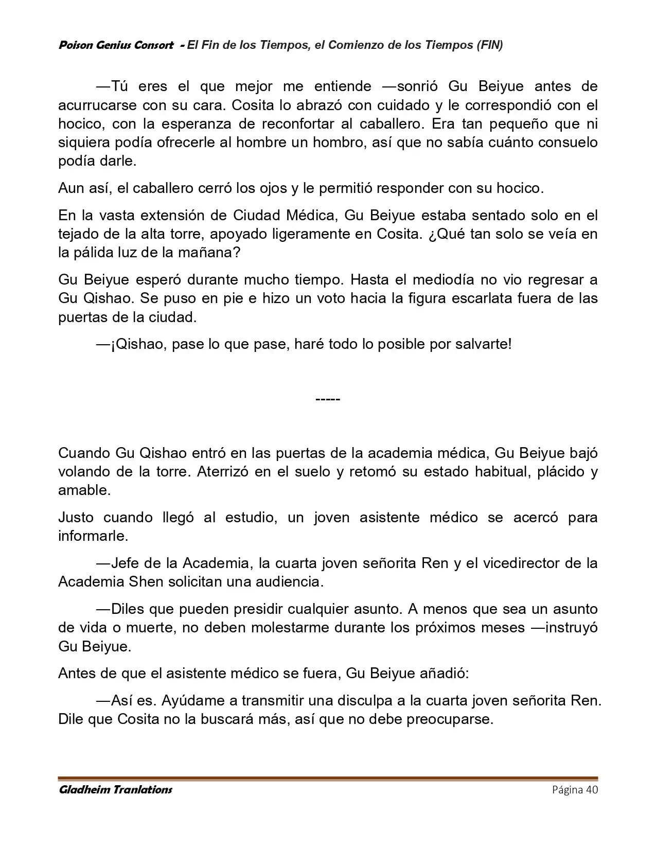 Poison Genious Consort (Novela) - Capítulo 430 - Página 40 - LectorTMOo