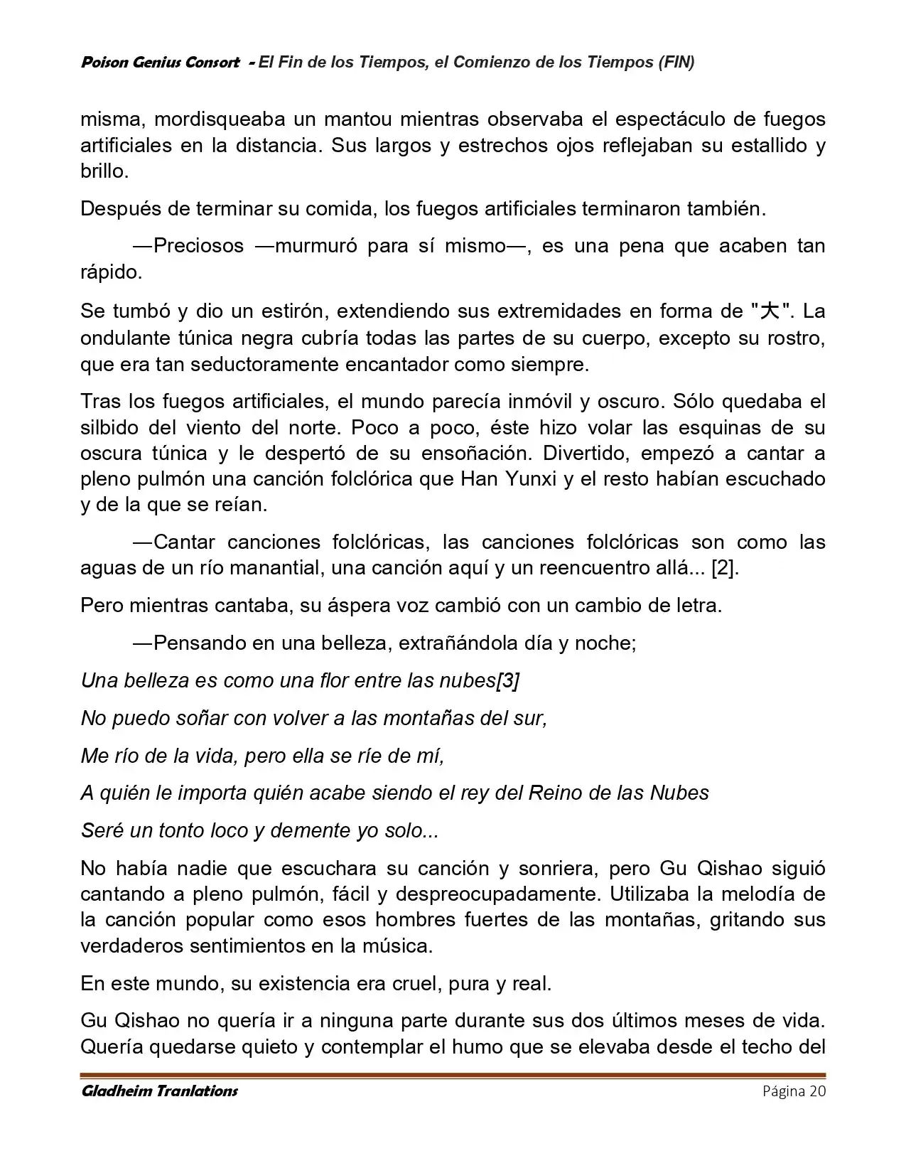 Poison Genious Consort (Novela) - Capítulo 431 - Página 20 - LectorTMOo