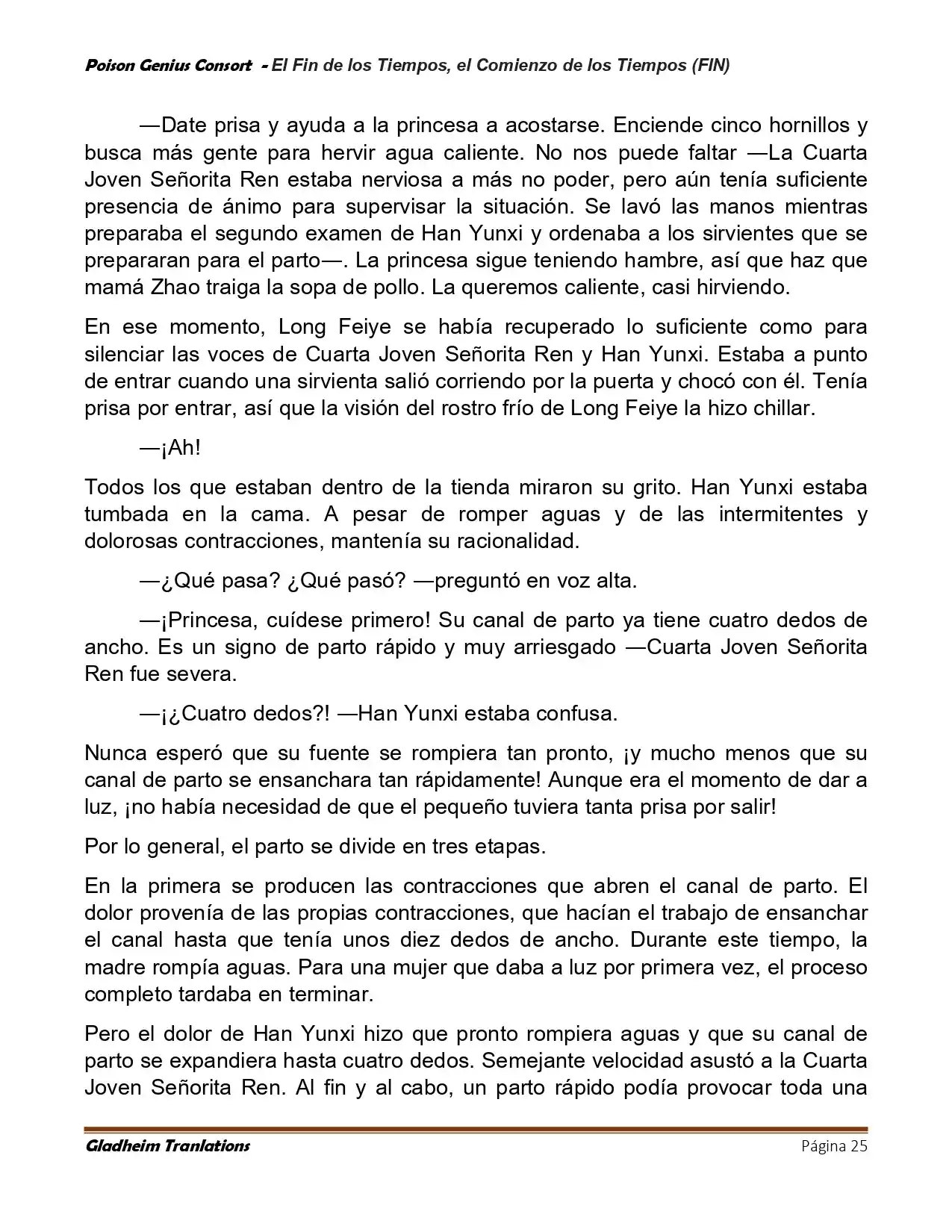 Poison Genious Consort (Novela) - Capítulo 431 - Página 25 - LectorTMOo