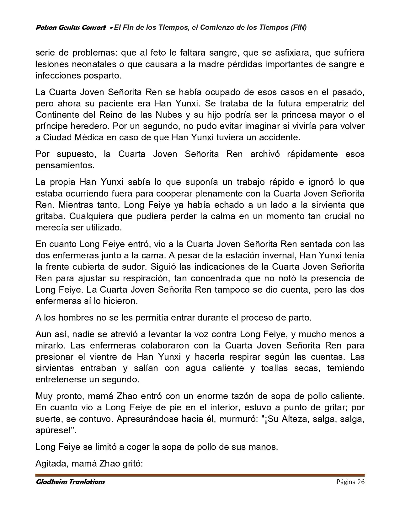 Poison Genious Consort (Novela) - Capítulo 431 - Página 26 - LectorTMOo