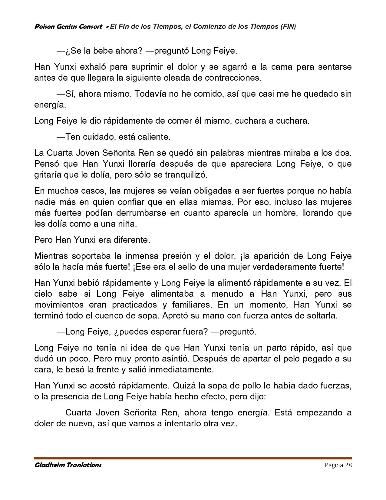 Poison Genious Consort (Novela) - Capítulo 431 - Página 28 - LectorTMOo