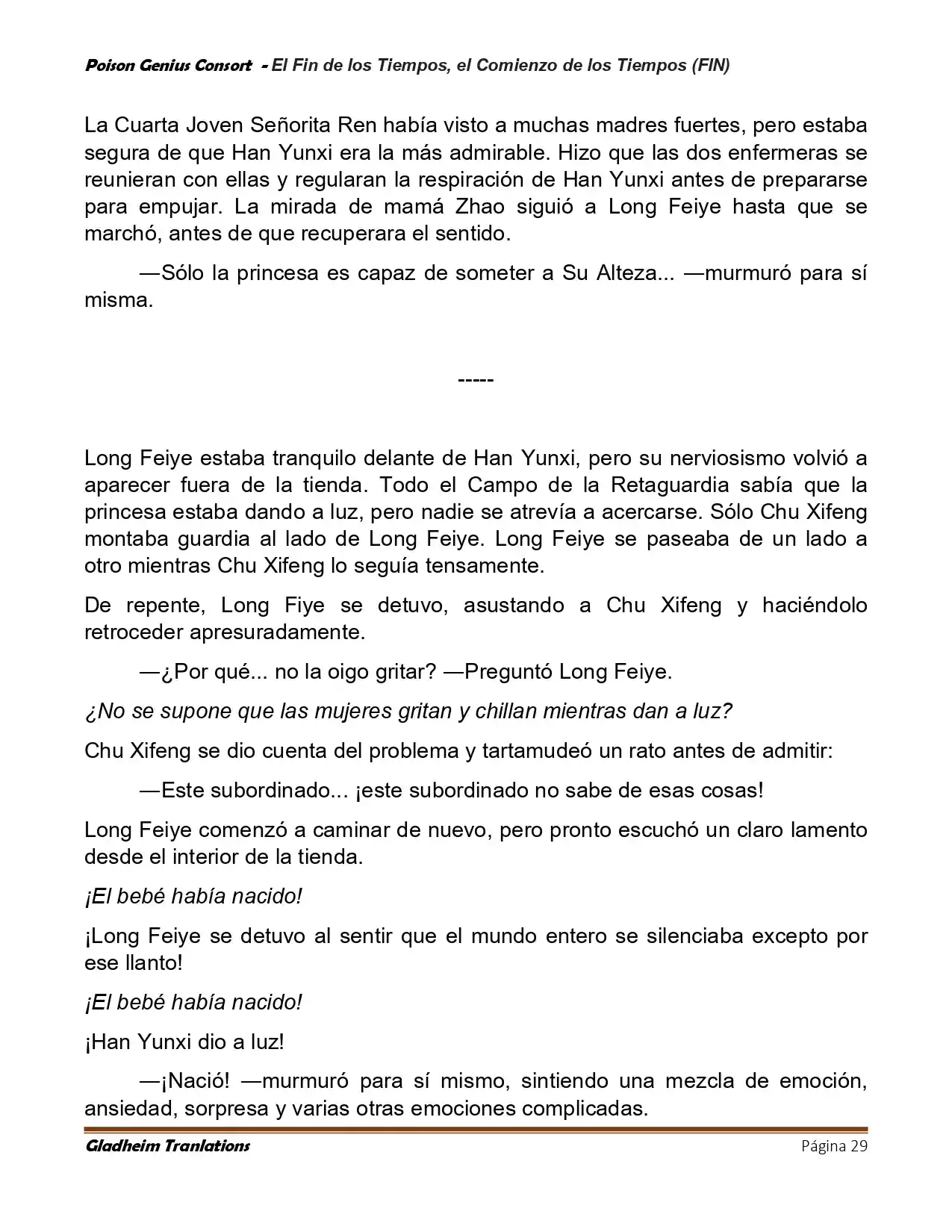 Poison Genious Consort (Novela) - Capítulo 431 - Página 29 - LectorTMOo