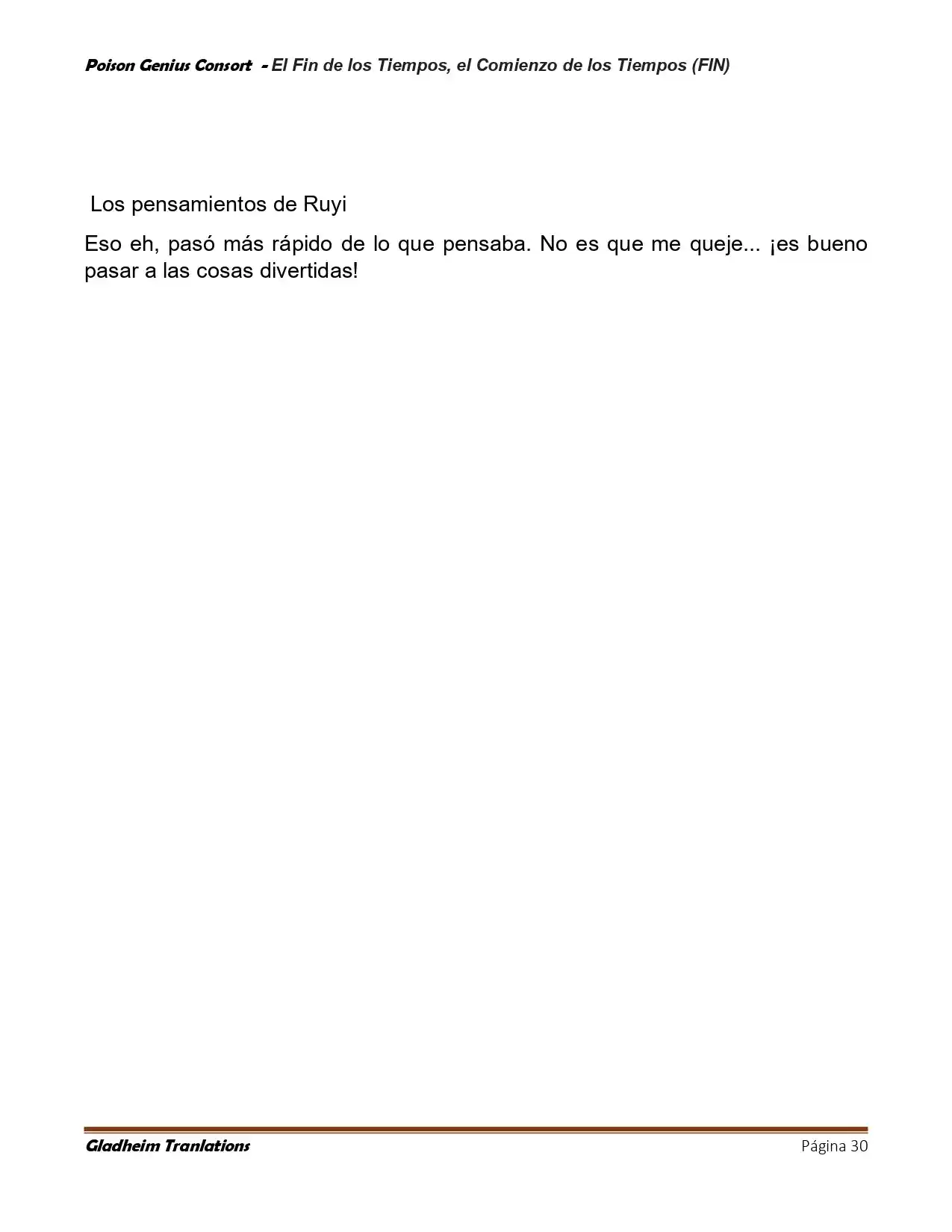 Poison Genious Consort (Novela) - Capítulo 431 - Página 30 - LectorTMOo