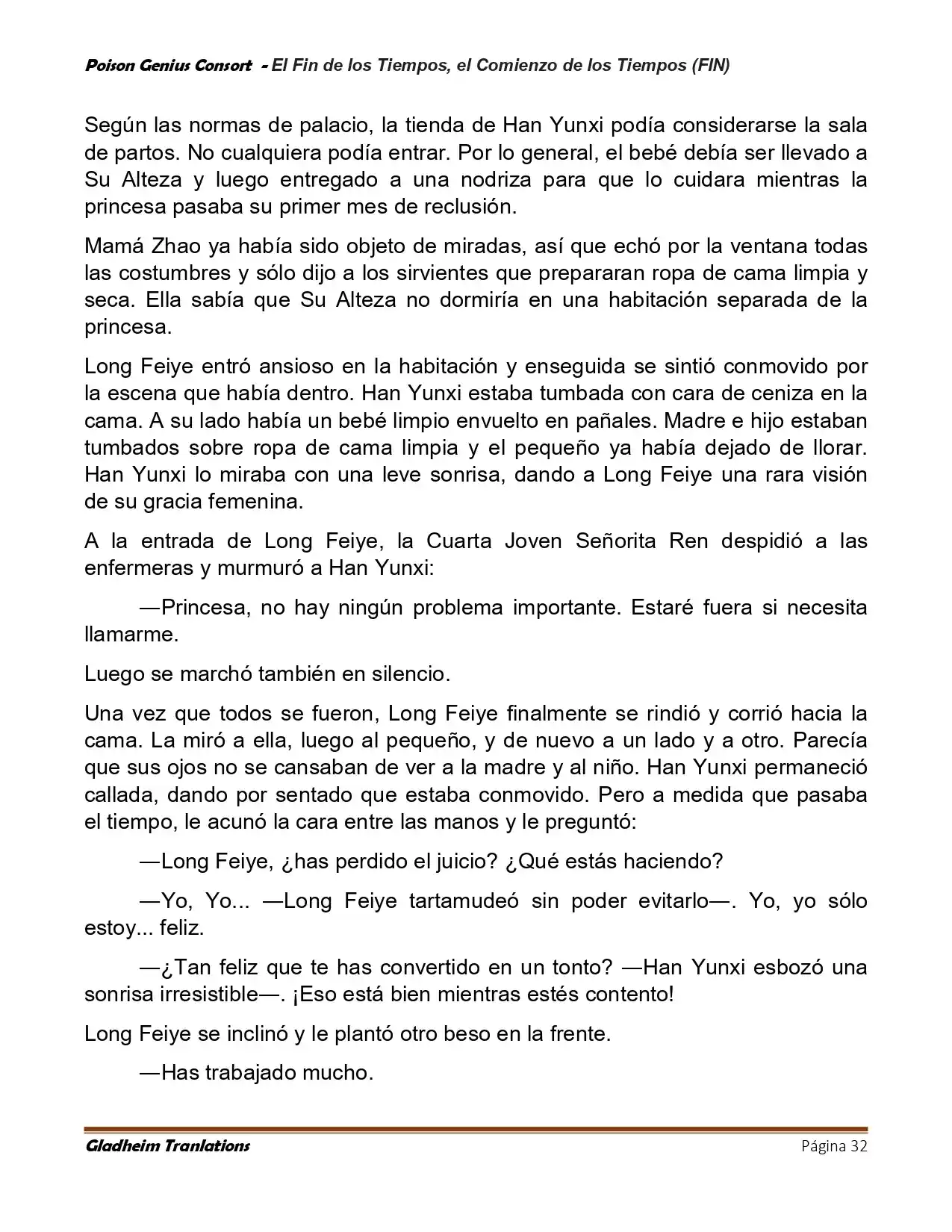 Poison Genious Consort (Novela) - Capítulo 431 - Página 32 - LectorTMOo