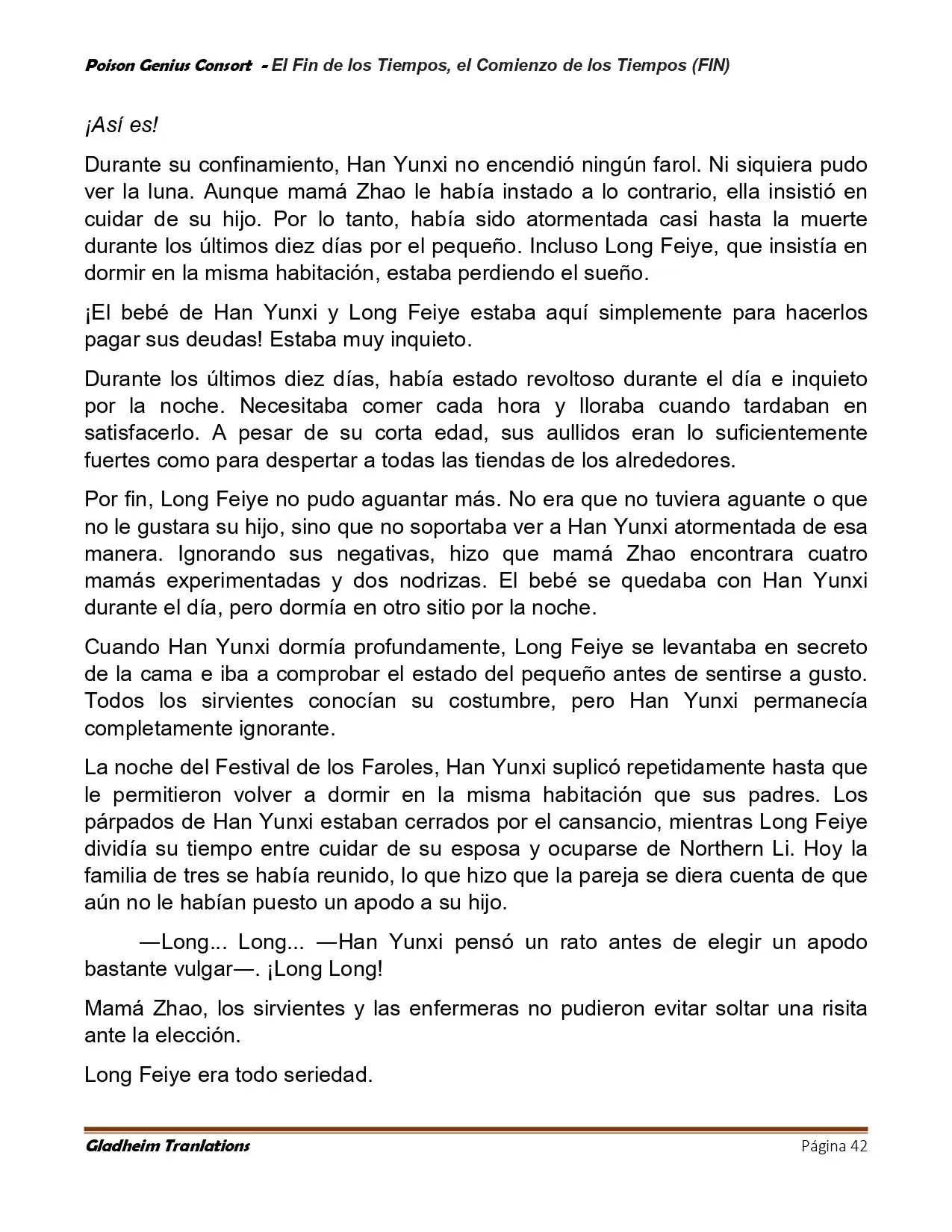 Poison Genious Consort (Novela) - Capítulo 431 - Página 42 - LectorTMOo