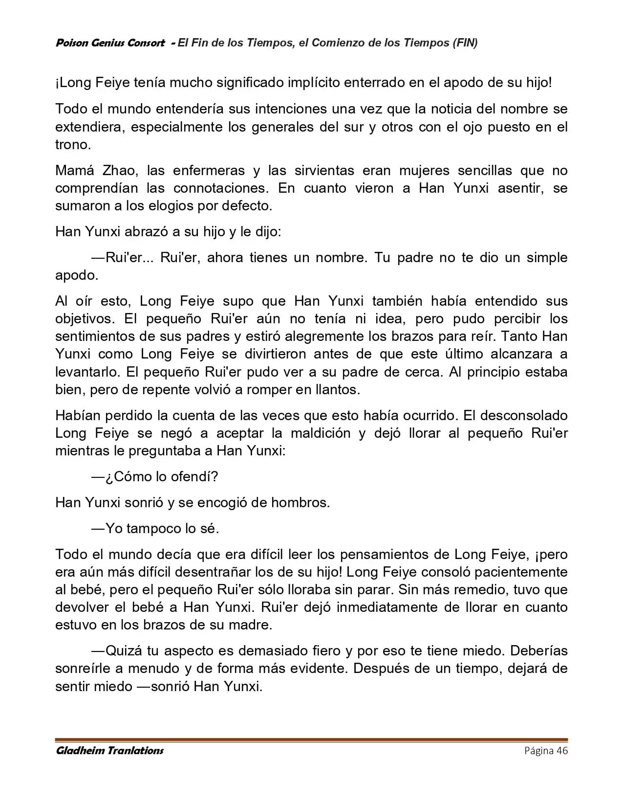 Poison Genious Consort (Novela) - Capítulo 431 - Página 46 - LectorTMOo