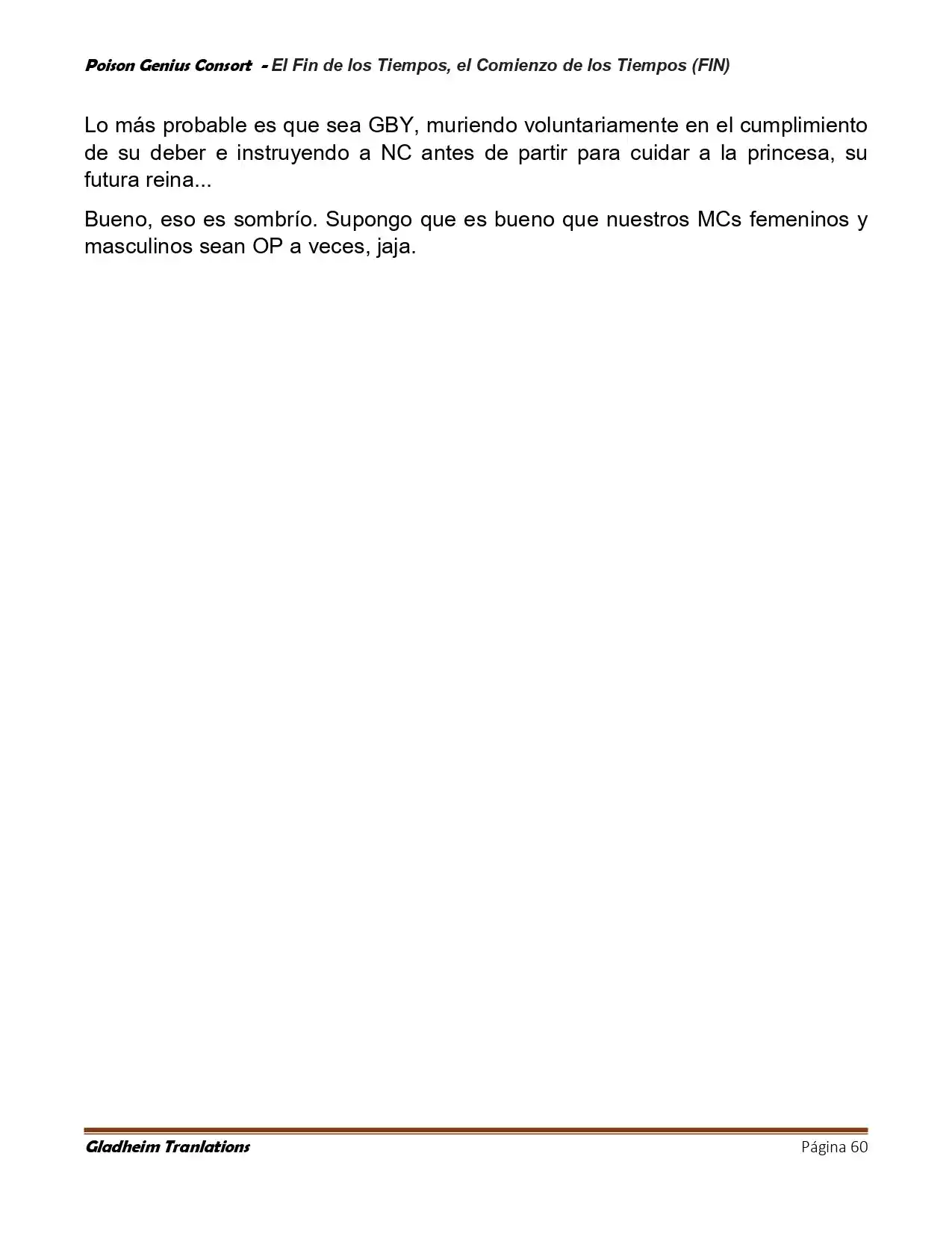 Poison Genious Consort (Novela) - Capítulo 431 - Página 60 - LectorTMOo