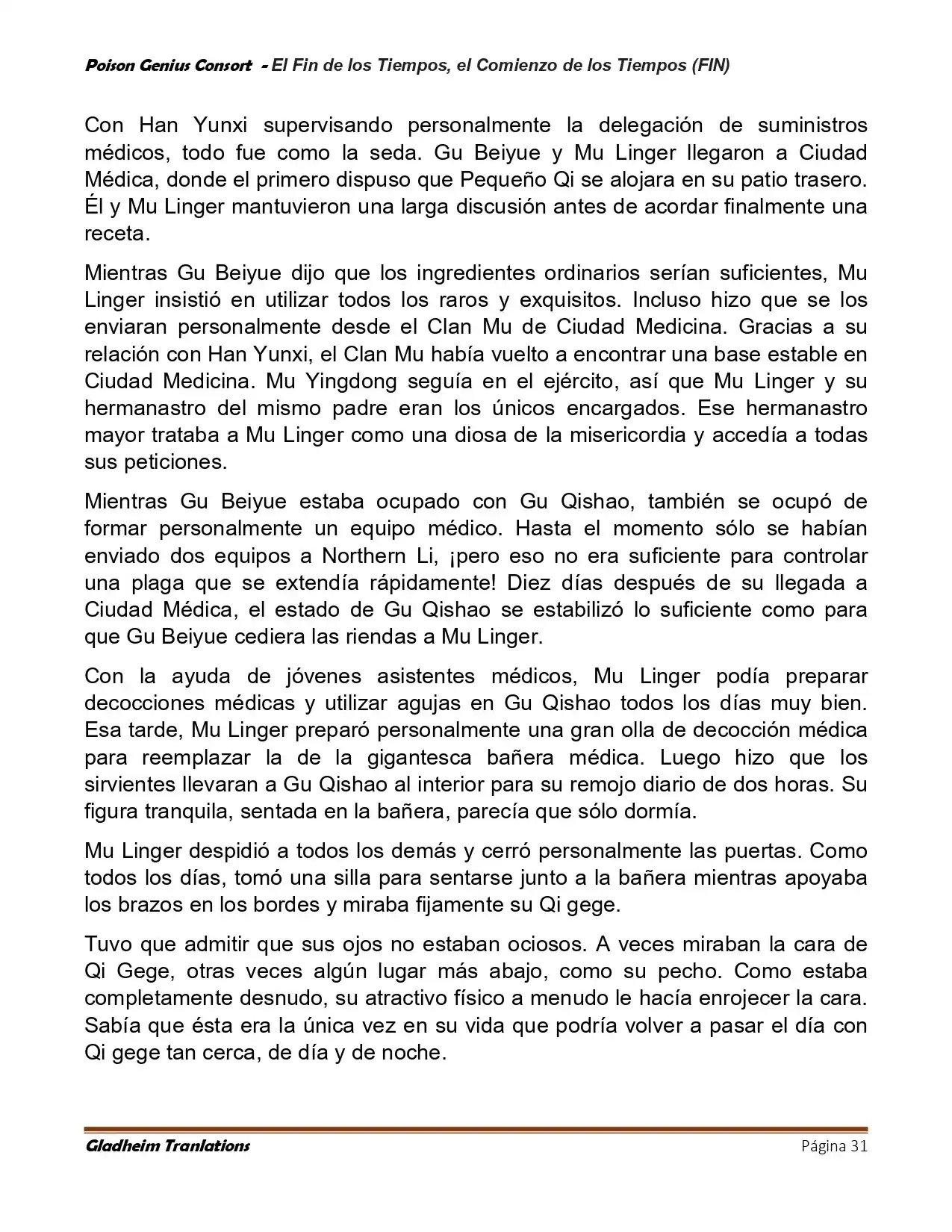 Poison Genious Consort (Novela) - Capítulo 432 - Página 31 - LectorTMOo