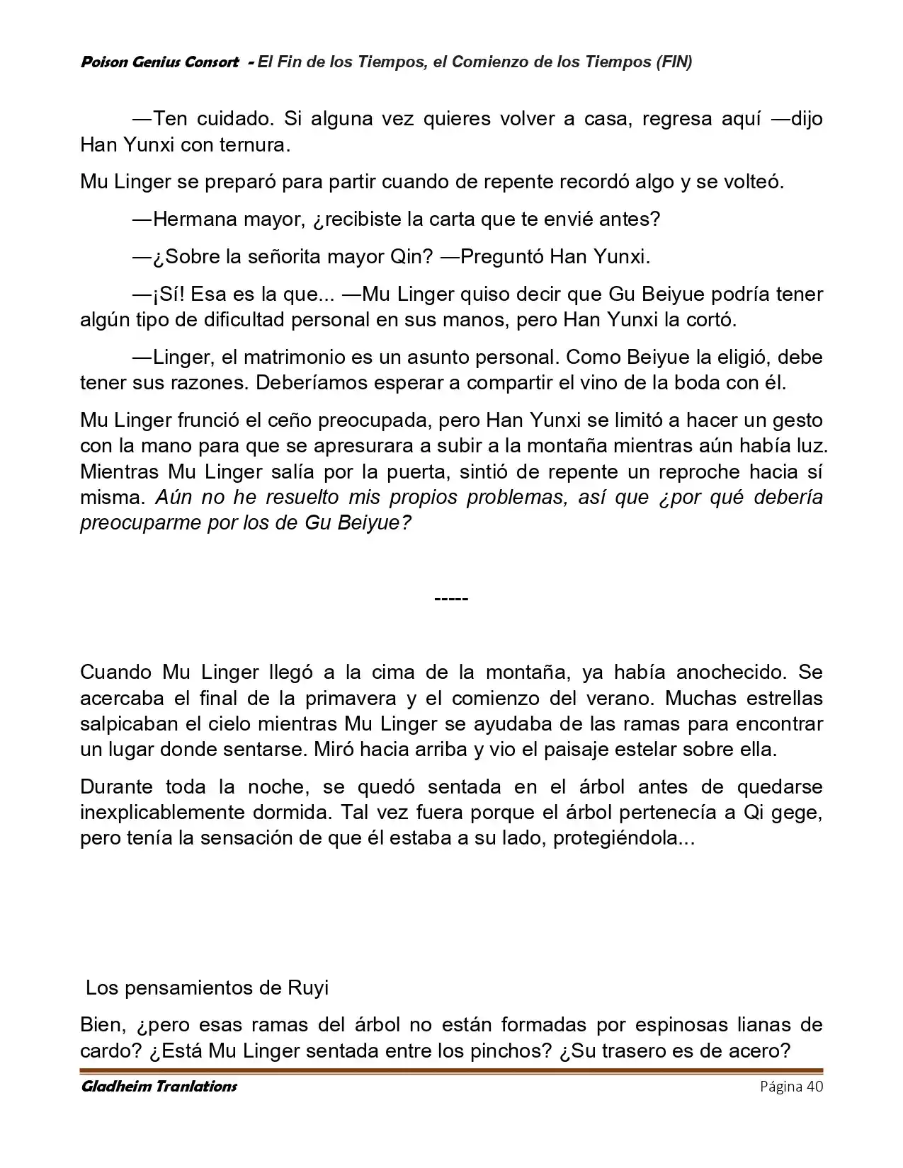 Poison Genious Consort (Novela) - Capítulo 432 - Página 40 - LectorTMOo