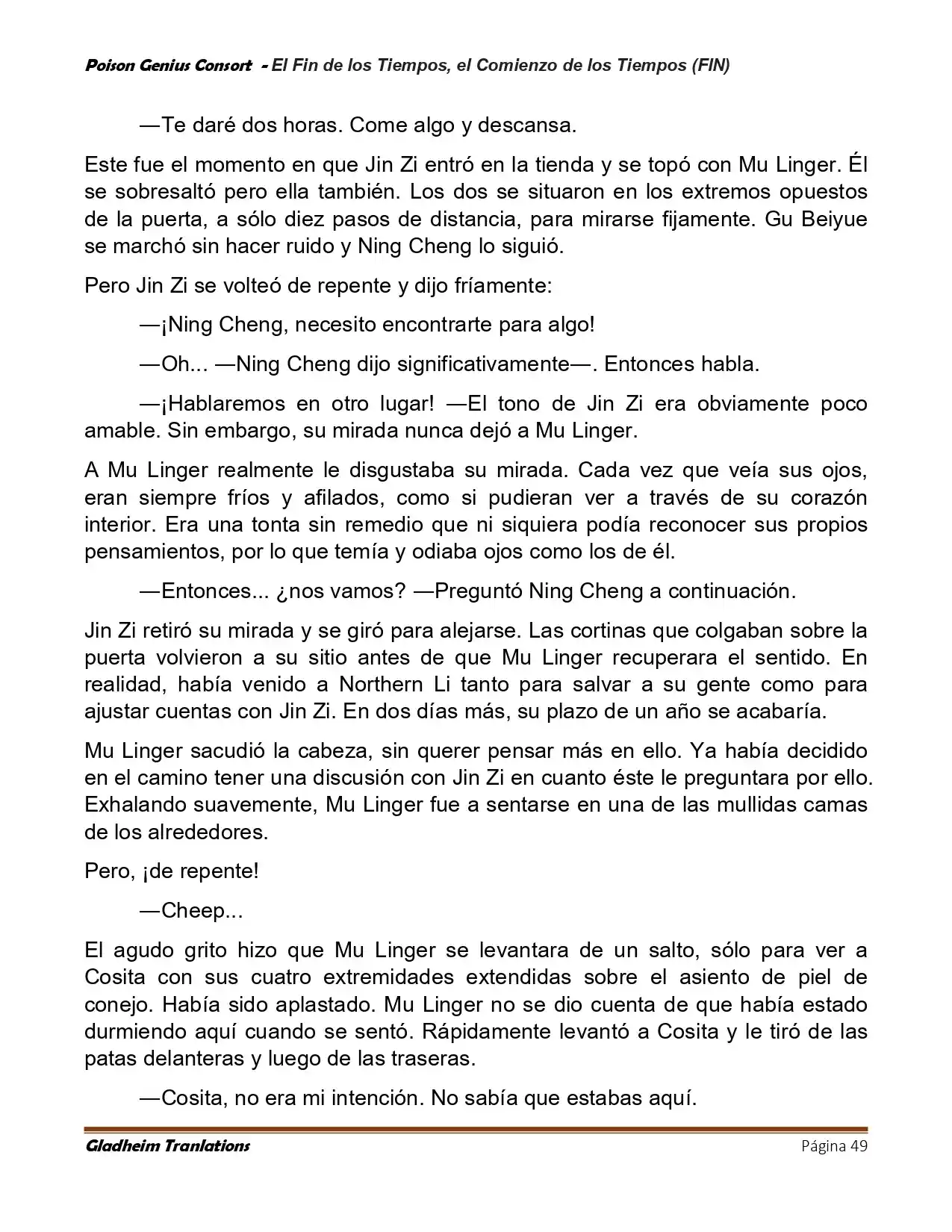 Poison Genious Consort (Novela) - Capítulo 432 - Página 49 - LectorTMOo
