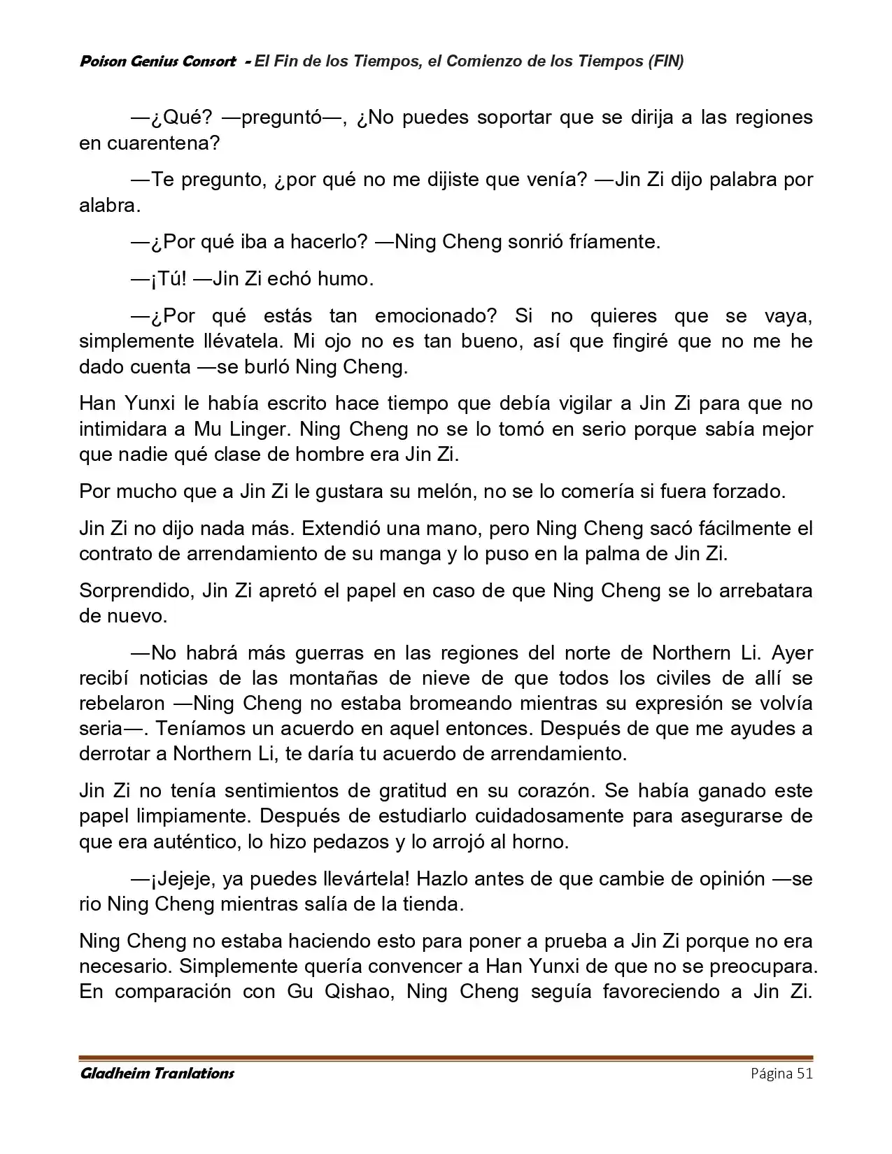 Poison Genious Consort (Novela) - Capítulo 432 - Página 51 - LectorTMOo