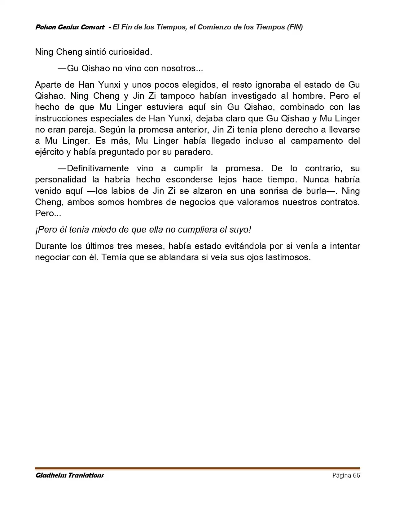 Poison Genious Consort (Novela) - Capítulo 432 - Página 66 - LectorTMOo