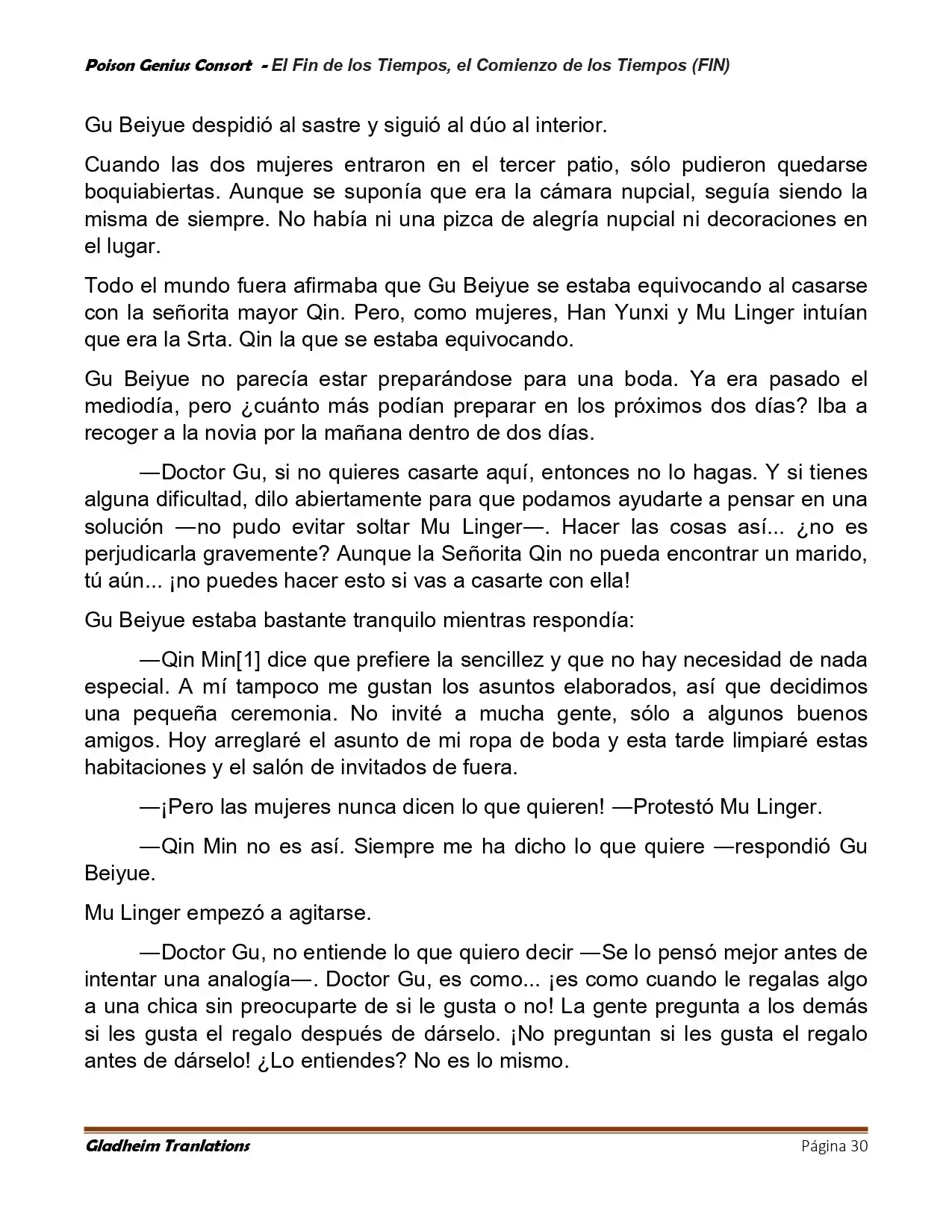 Poison Genious Consort (Novela) - Capítulo 433 - Página 30 - LectorTMOo