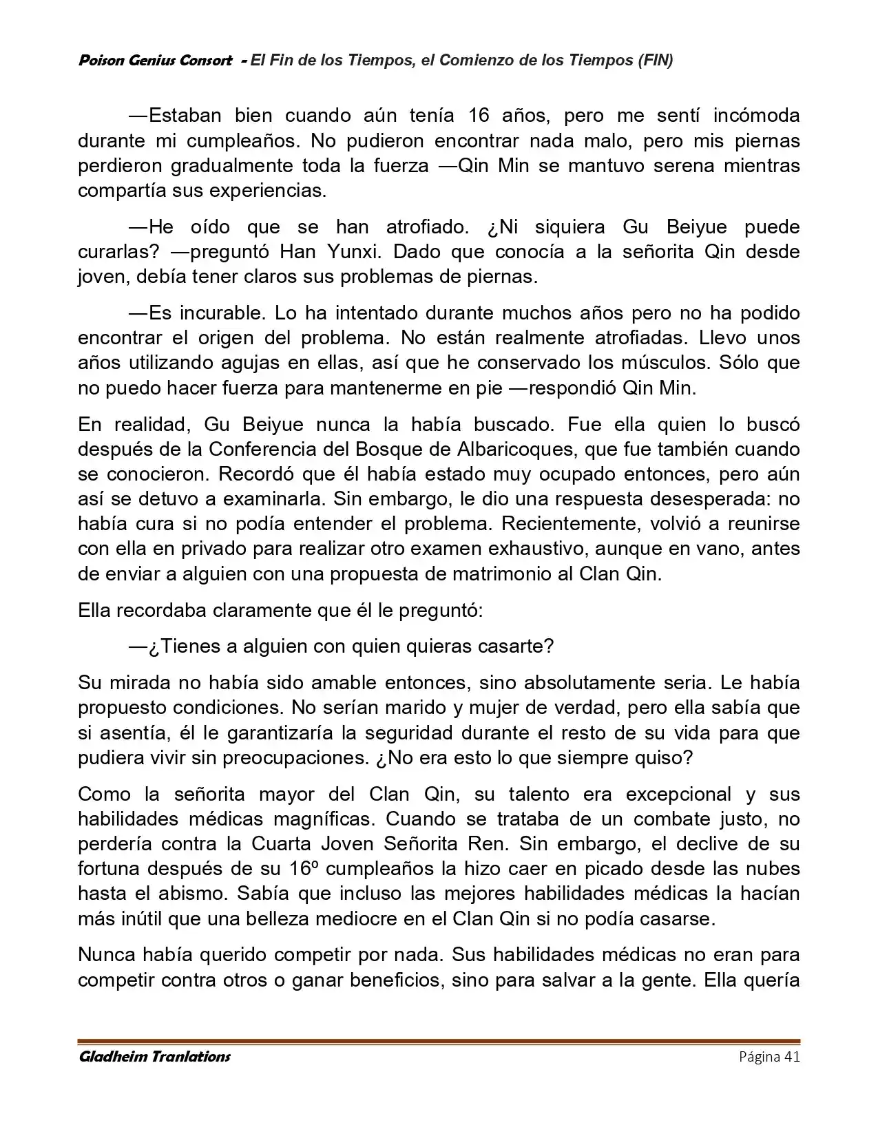 Poison Genious Consort (Novela) - Capítulo 433 - Página 41 - LectorTMOo