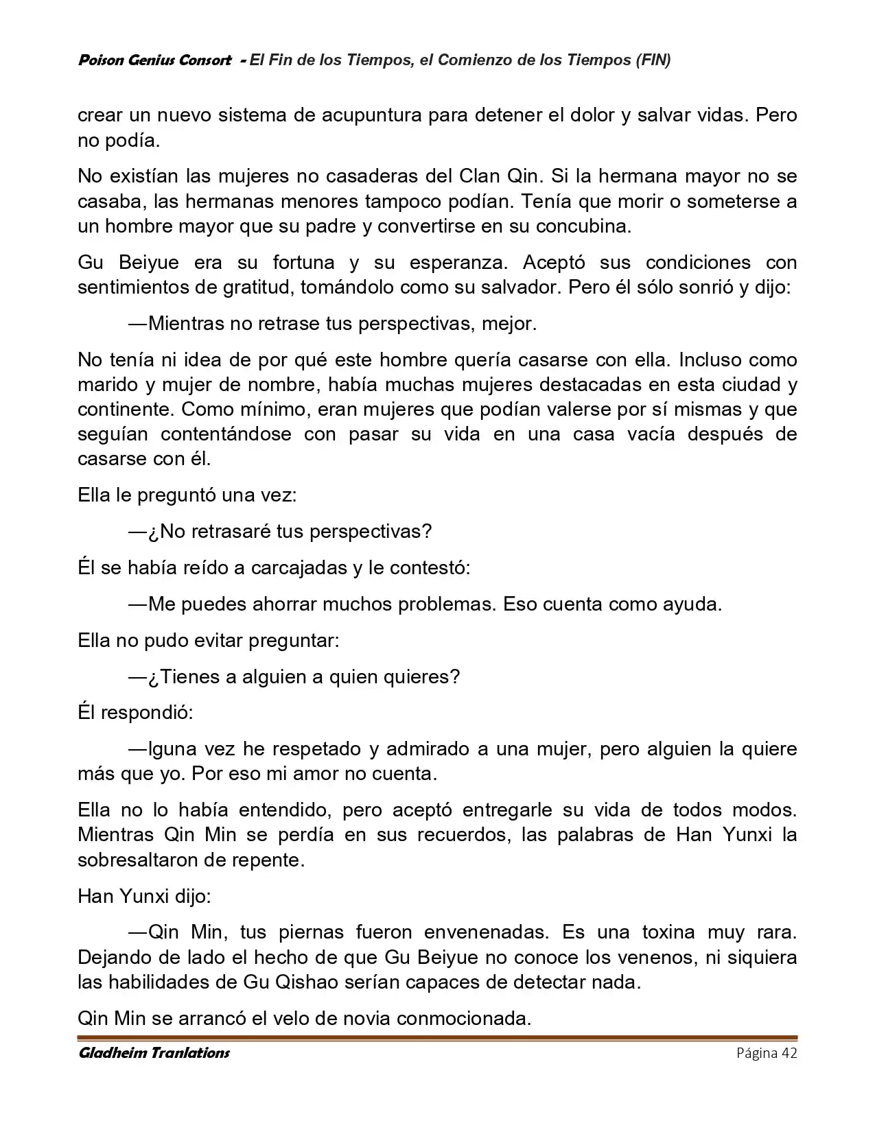 Poison Genious Consort (Novela) - Capítulo 433 - Página 42 - LectorTMOo