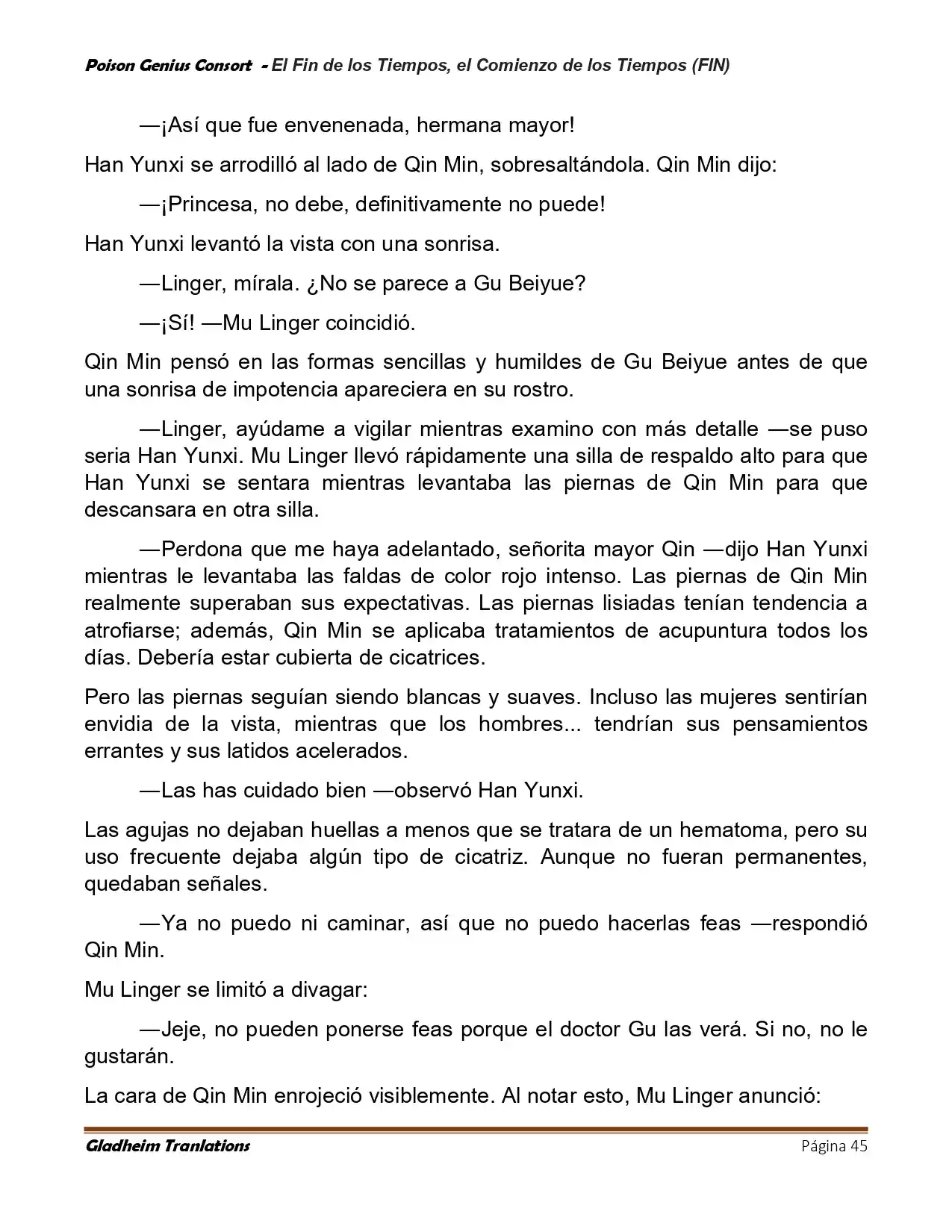 Poison Genious Consort (Novela) - Capítulo 433 - Página 45 - LectorTMOo
