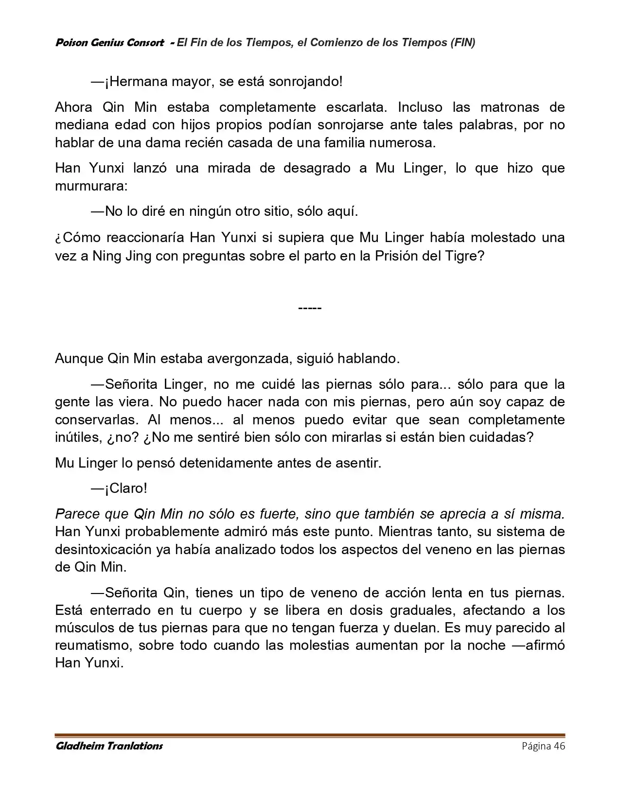 Poison Genious Consort (Novela) - Capítulo 433 - Página 46 - LectorTMOo