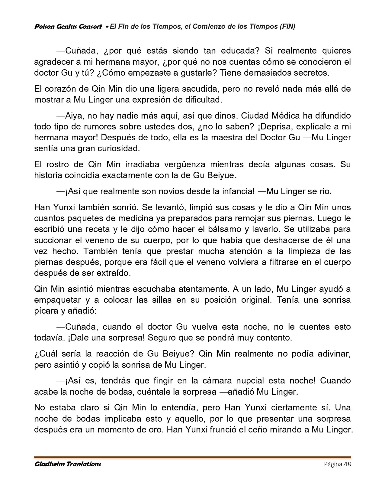 Poison Genious Consort (Novela) - Capítulo 433 - Página 48 - LectorTMOo