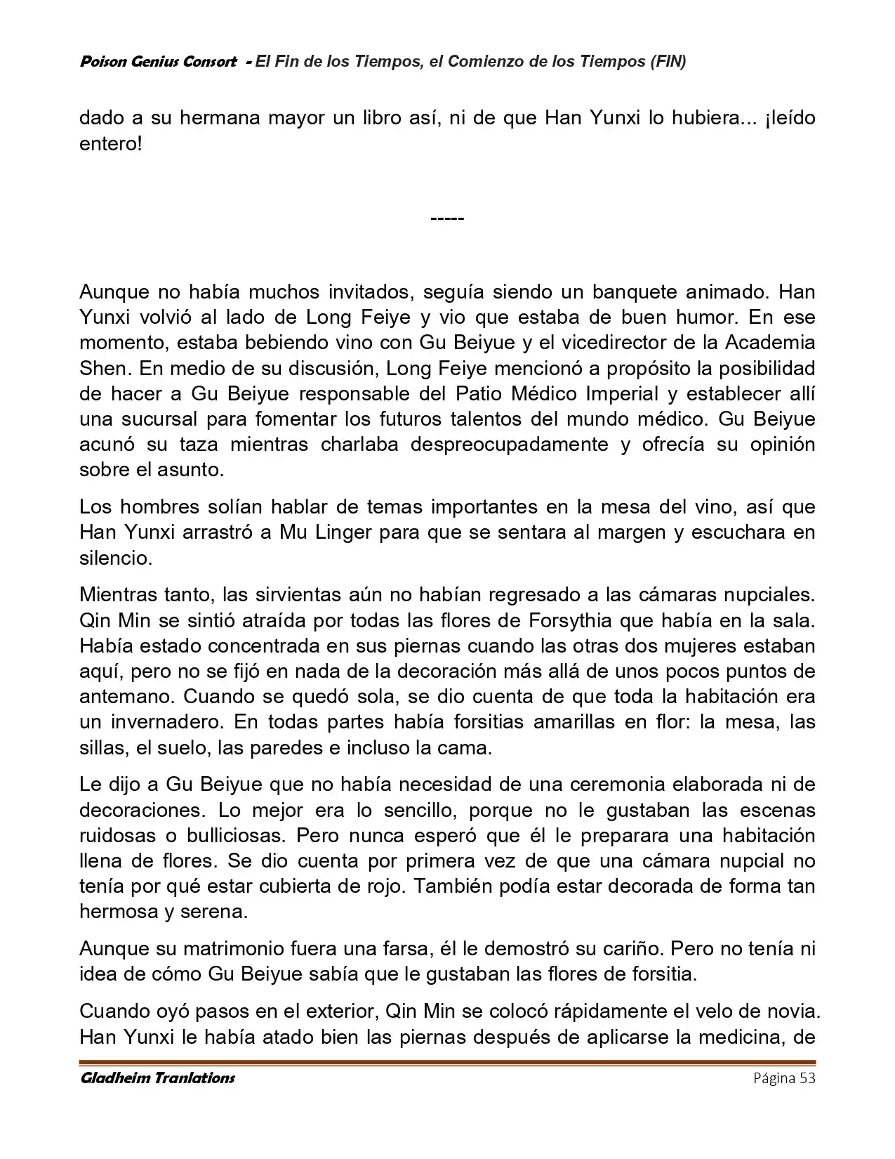Poison Genious Consort (Novela) - Capítulo 433 - Página 53 - LectorTMOo