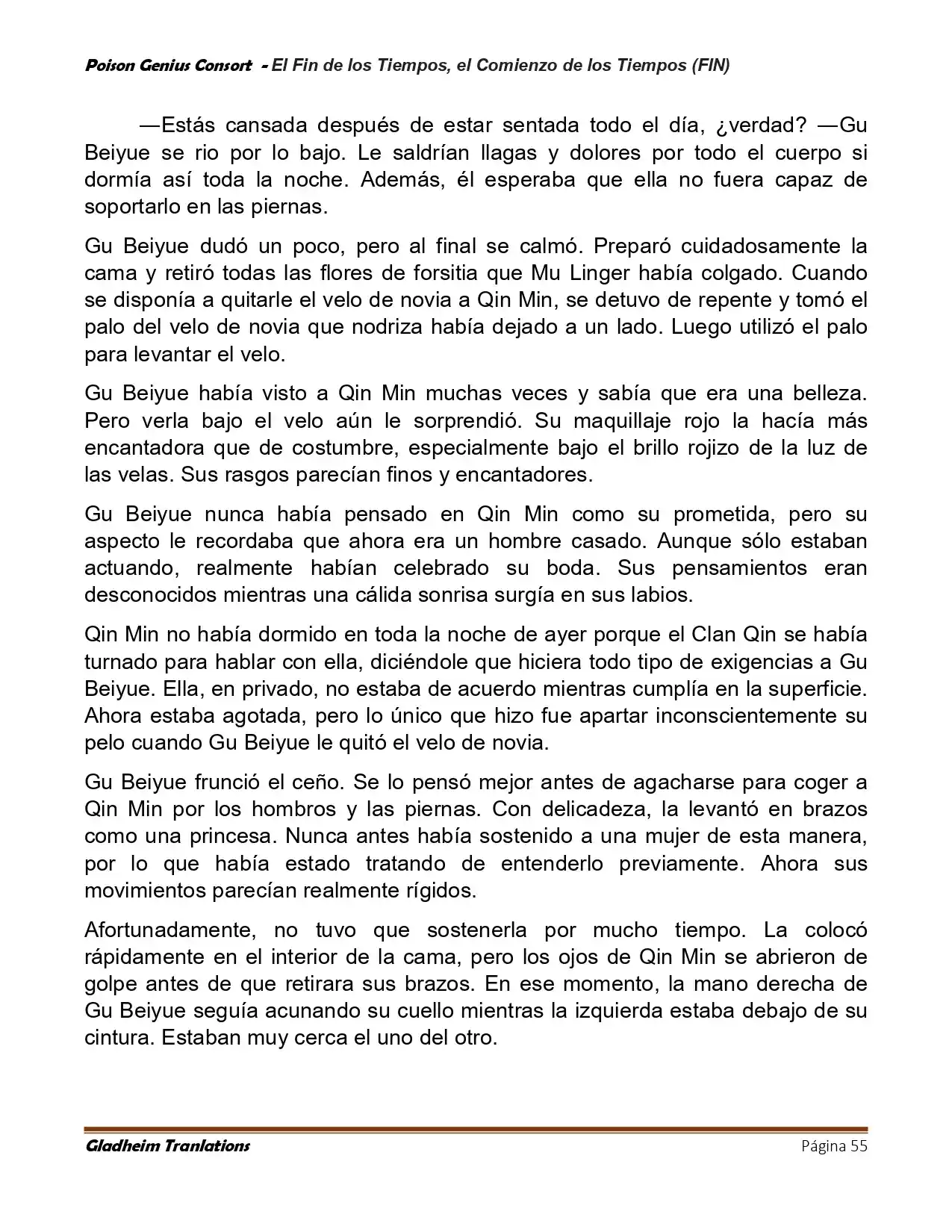 Poison Genious Consort (Novela) - Capítulo 433 - Página 55 - LectorTMOo