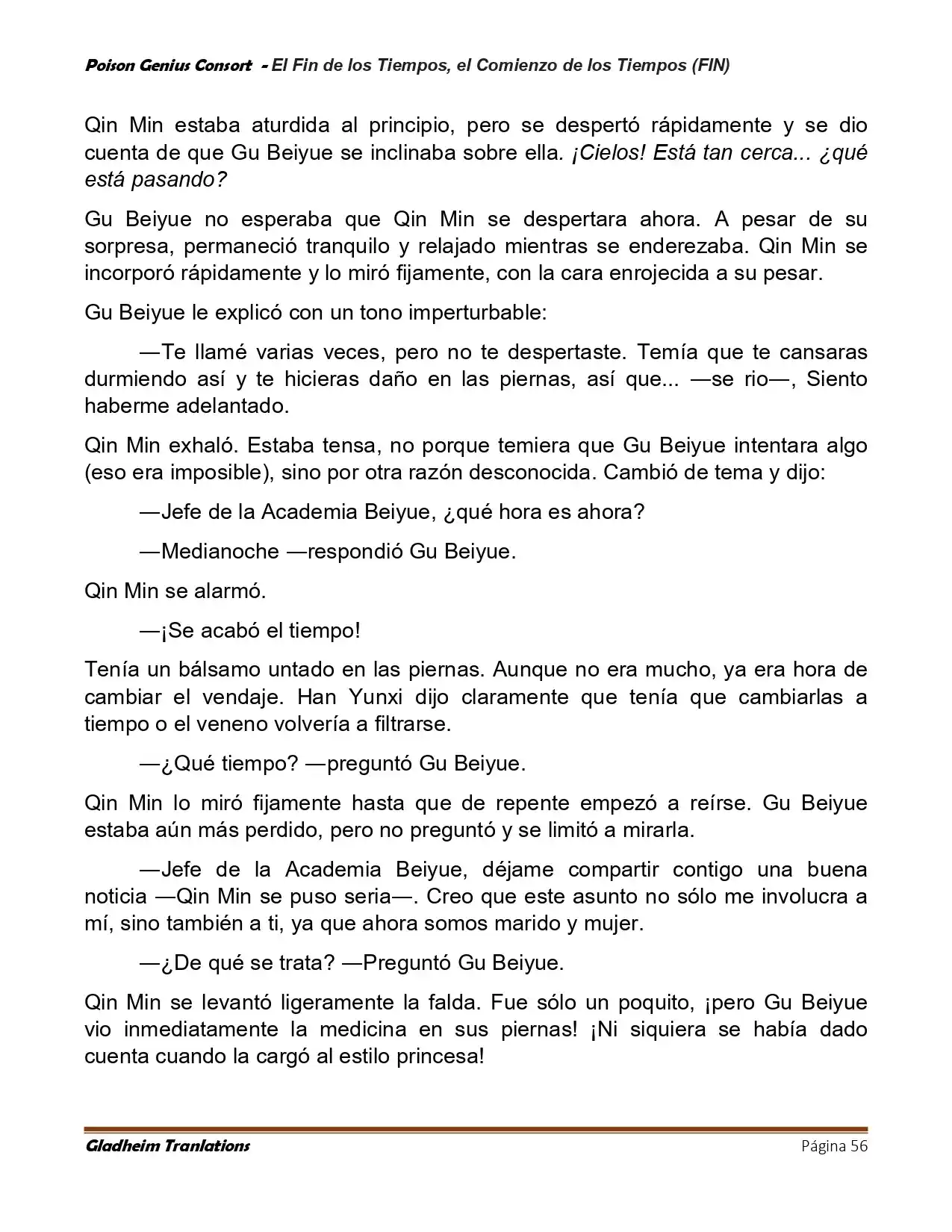 Poison Genious Consort (Novela) - Capítulo 433 - Página 56 - LectorTMOo