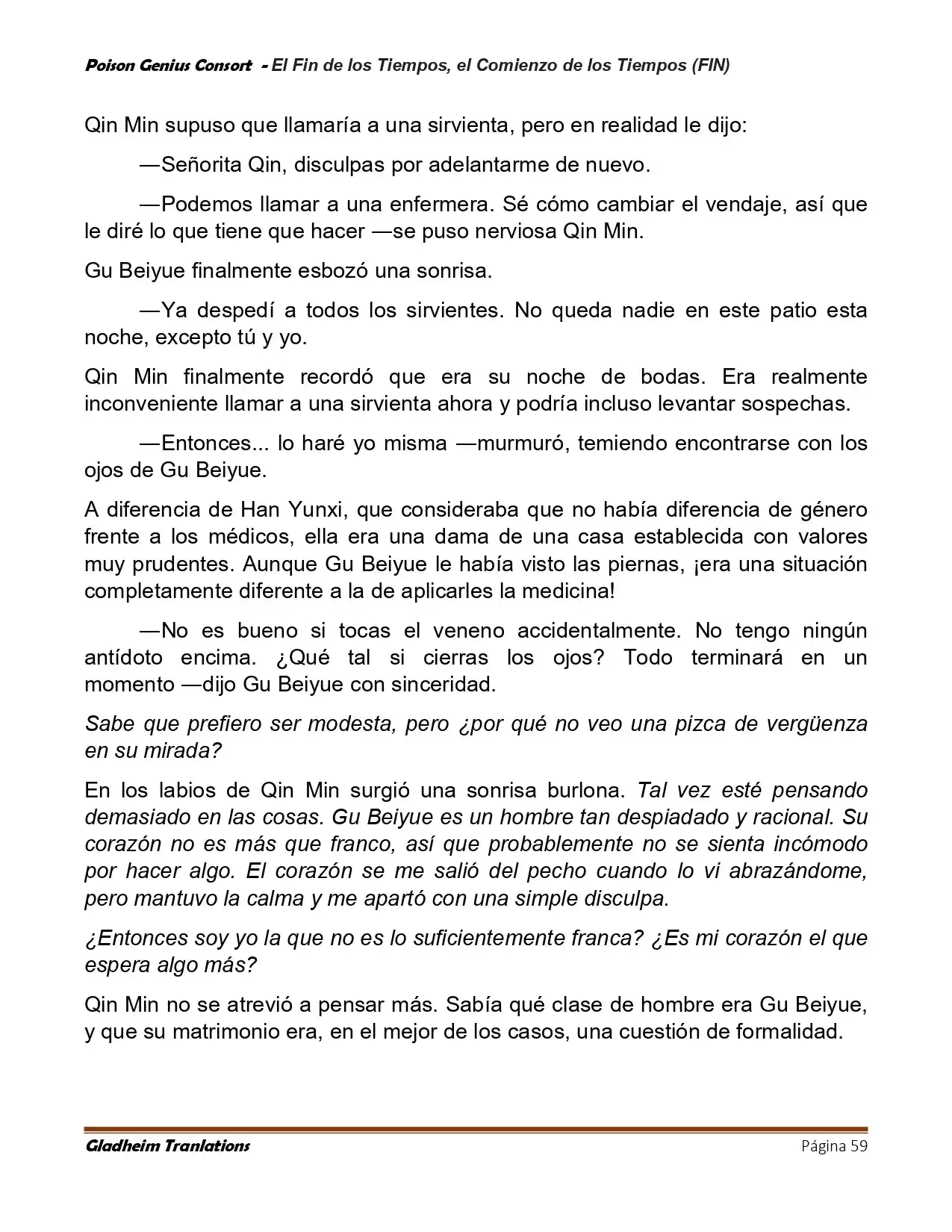 Poison Genious Consort (Novela) - Capítulo 433 - Página 59 - LectorTMOo