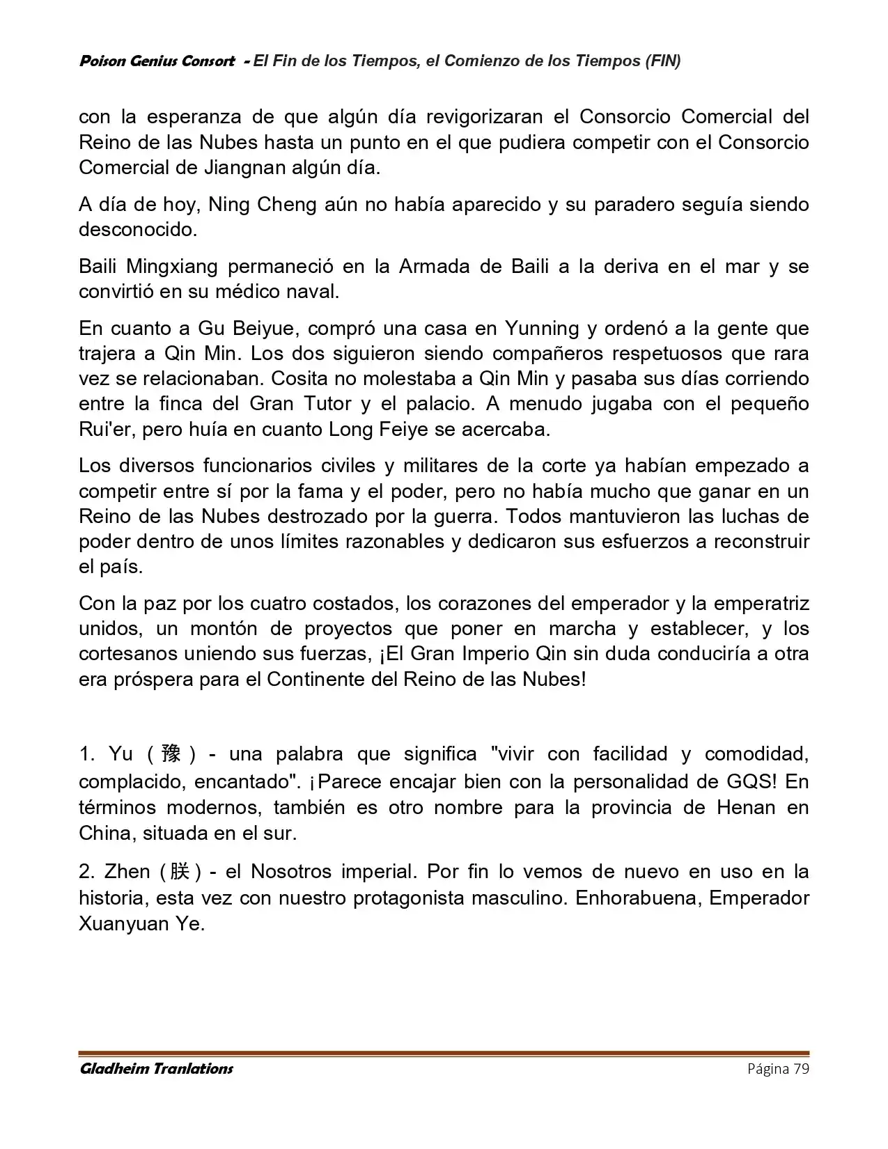 Poison Genious Consort (Novela) - Capítulo 433 - Página 79 - LectorTMOo