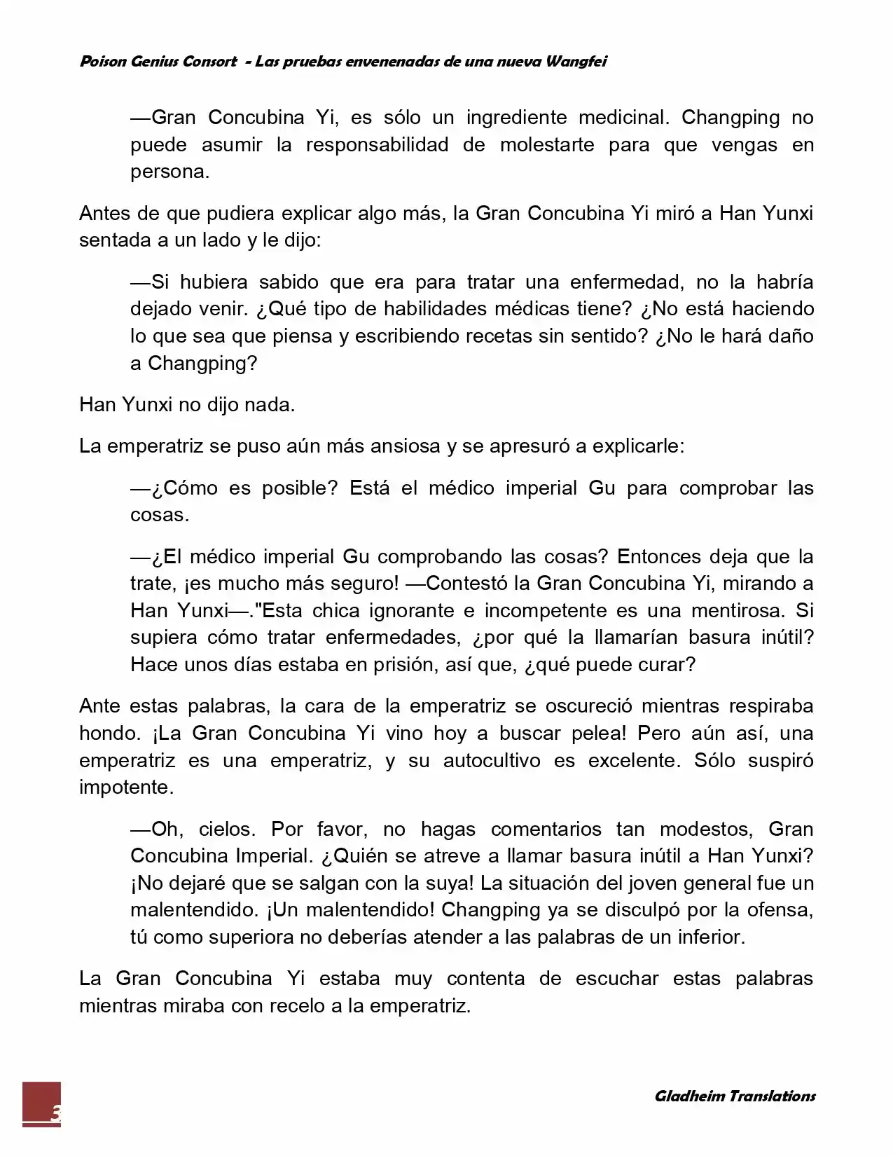Poison Genious Consort (Novela) - Capítulo 44 - Página 3 - LectorTMOo