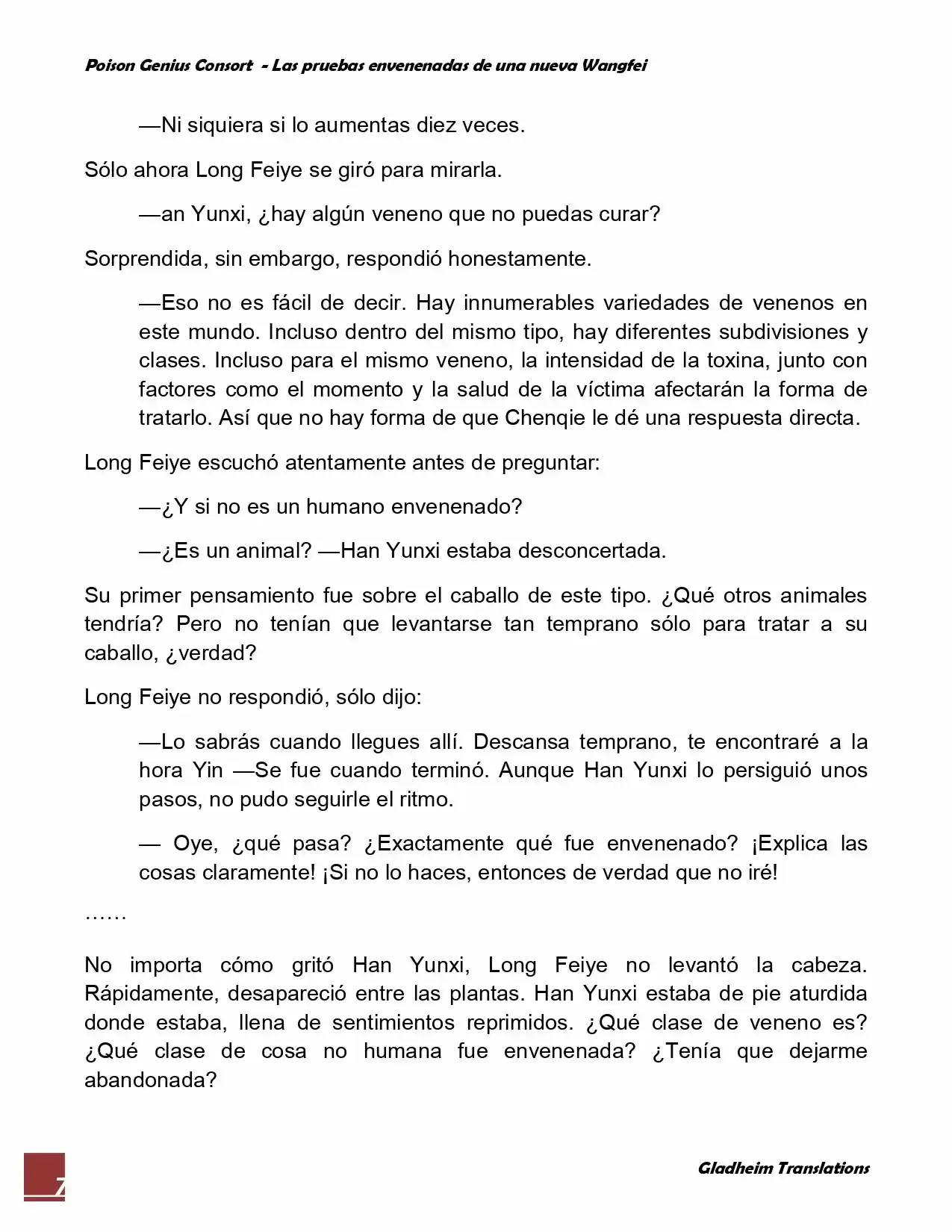 Poison Genious Consort (Novela) - Capítulo 45 - Página 7 - LectorTMOo